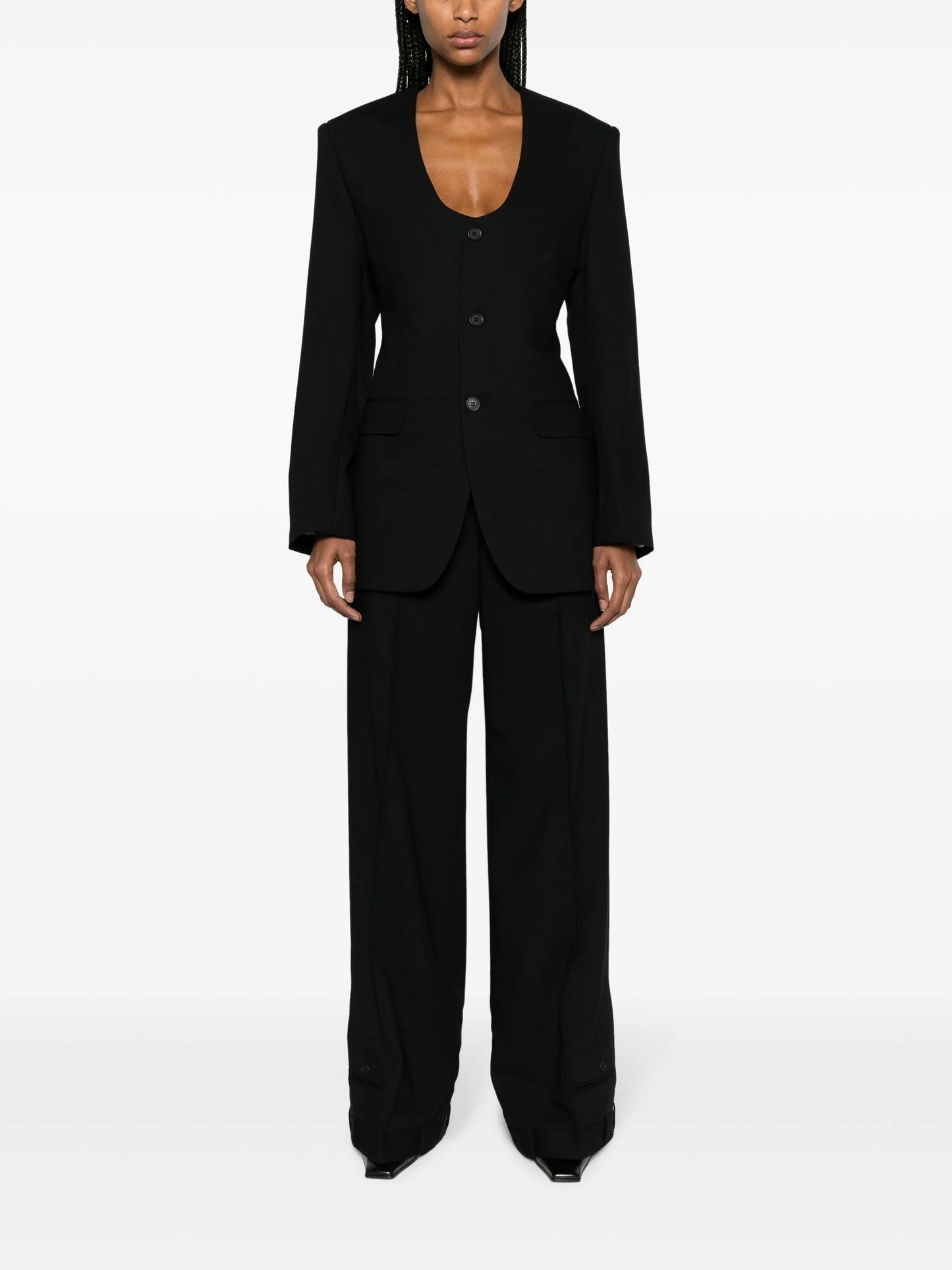 Upside Down wool trousers