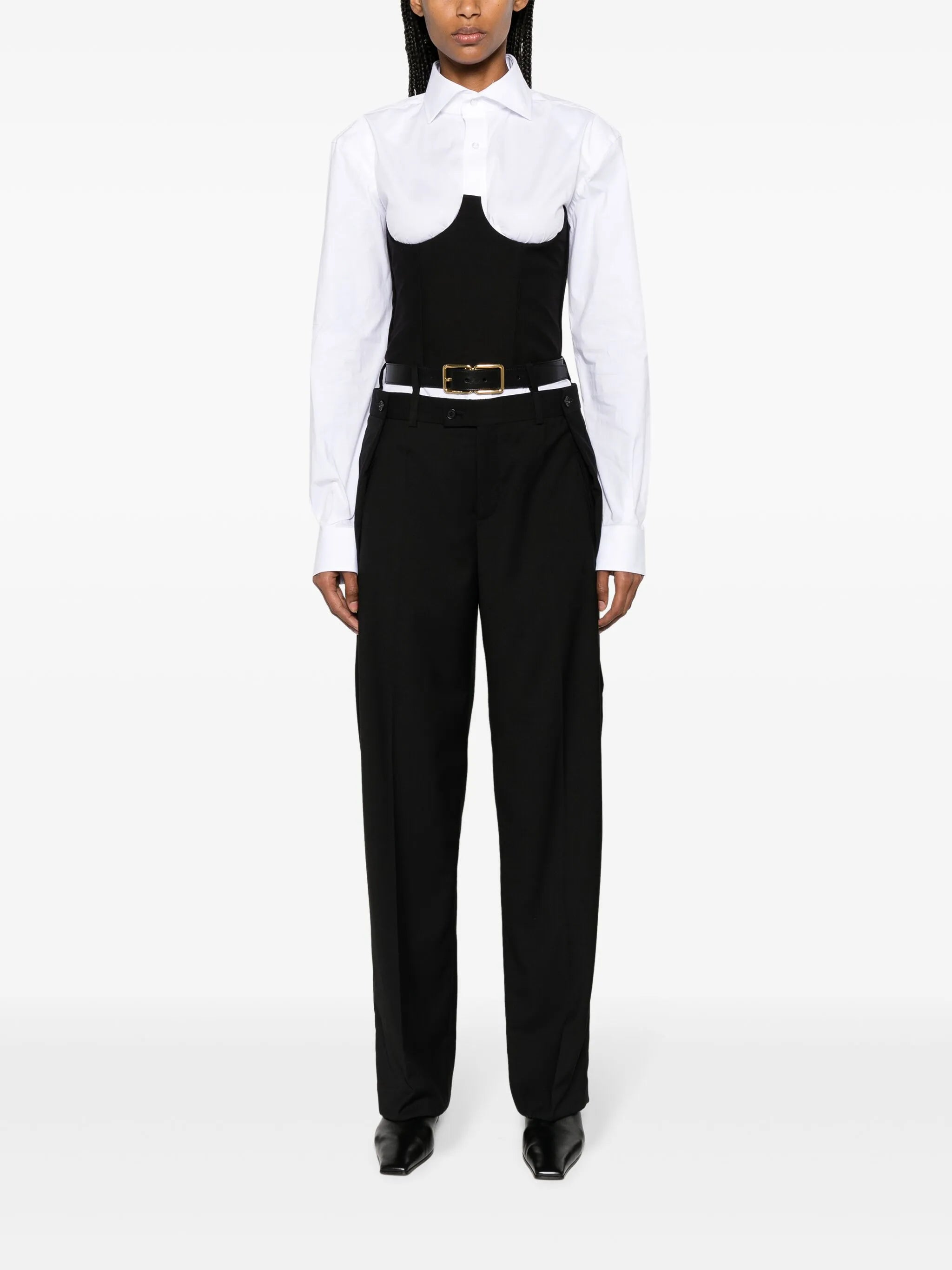 wool corset top