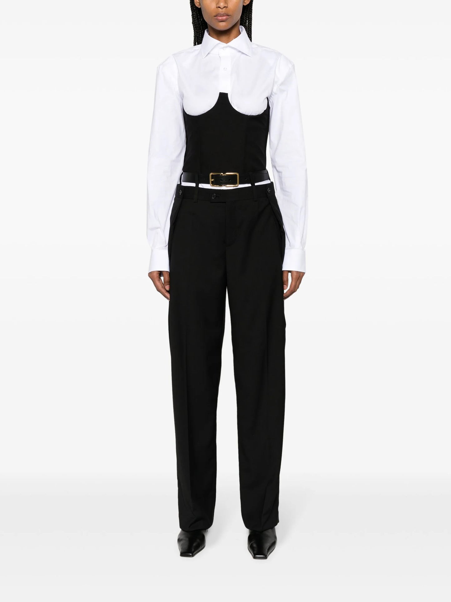 wool corset top