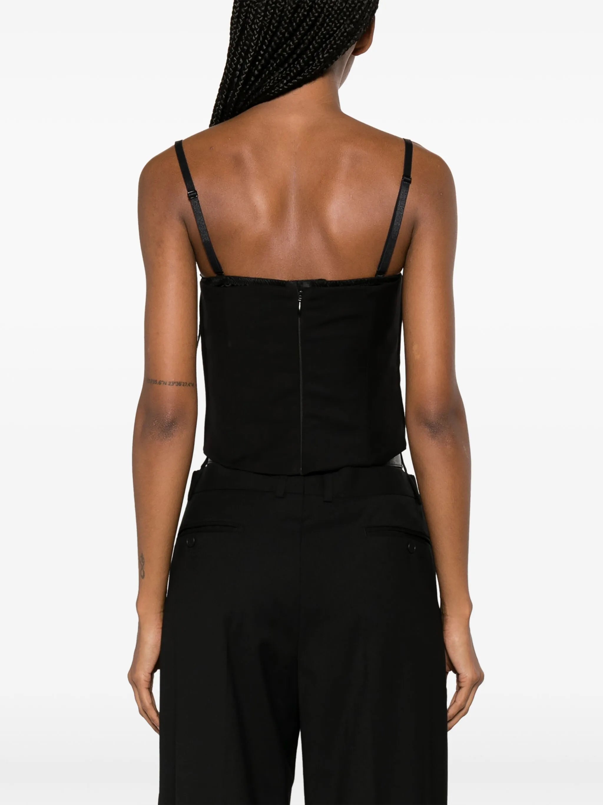 wool corset top