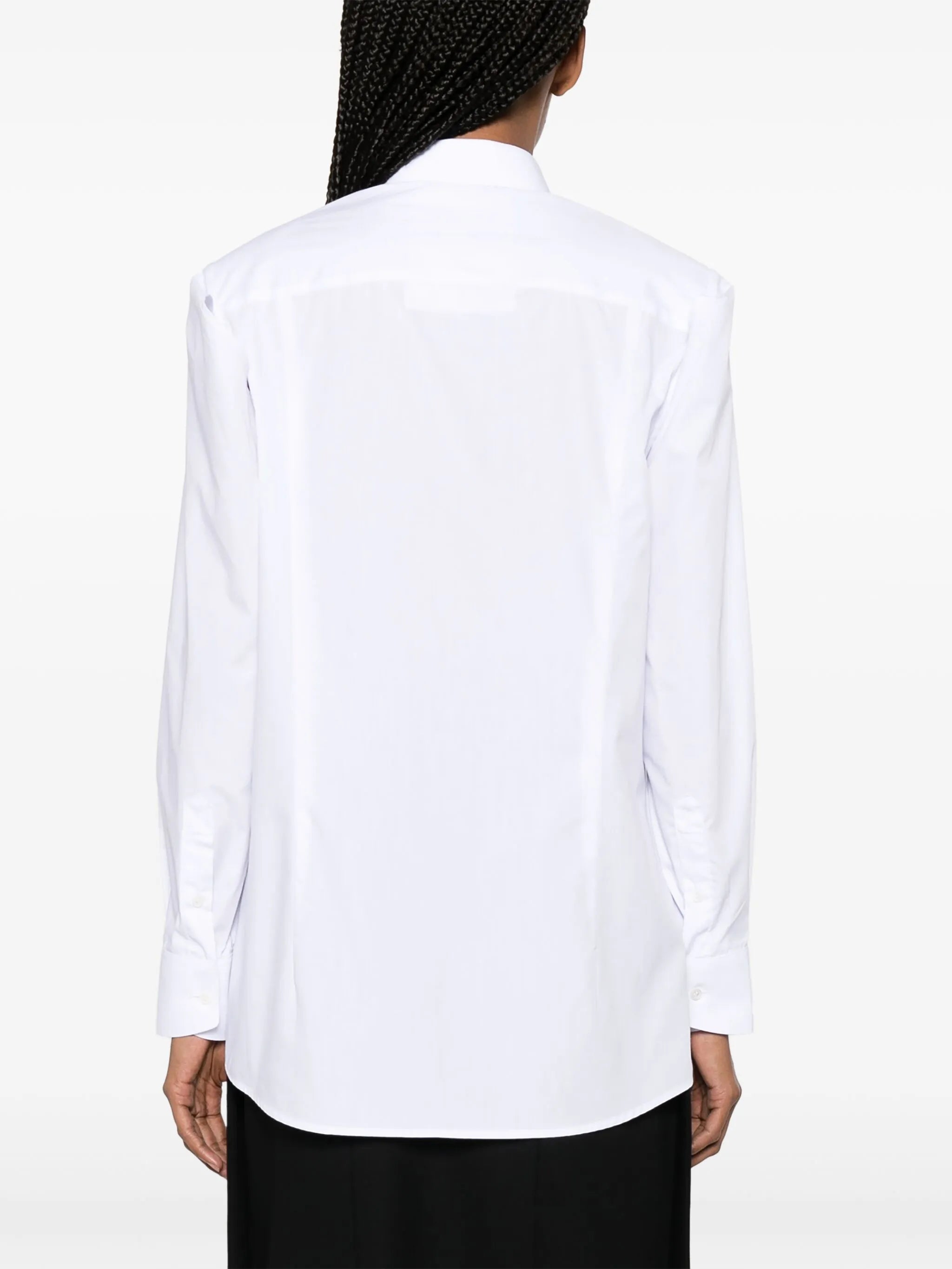 split-sleeve shirt