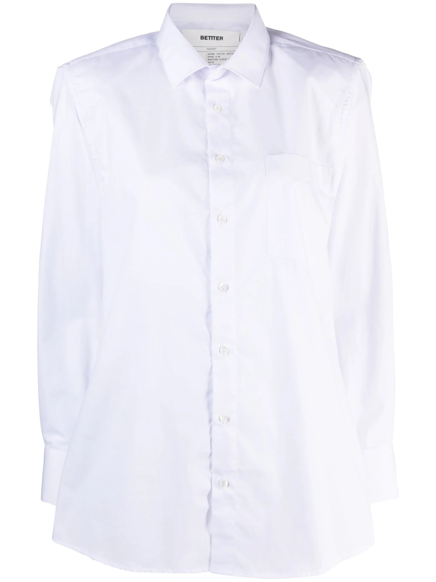 split-sleeve shirt