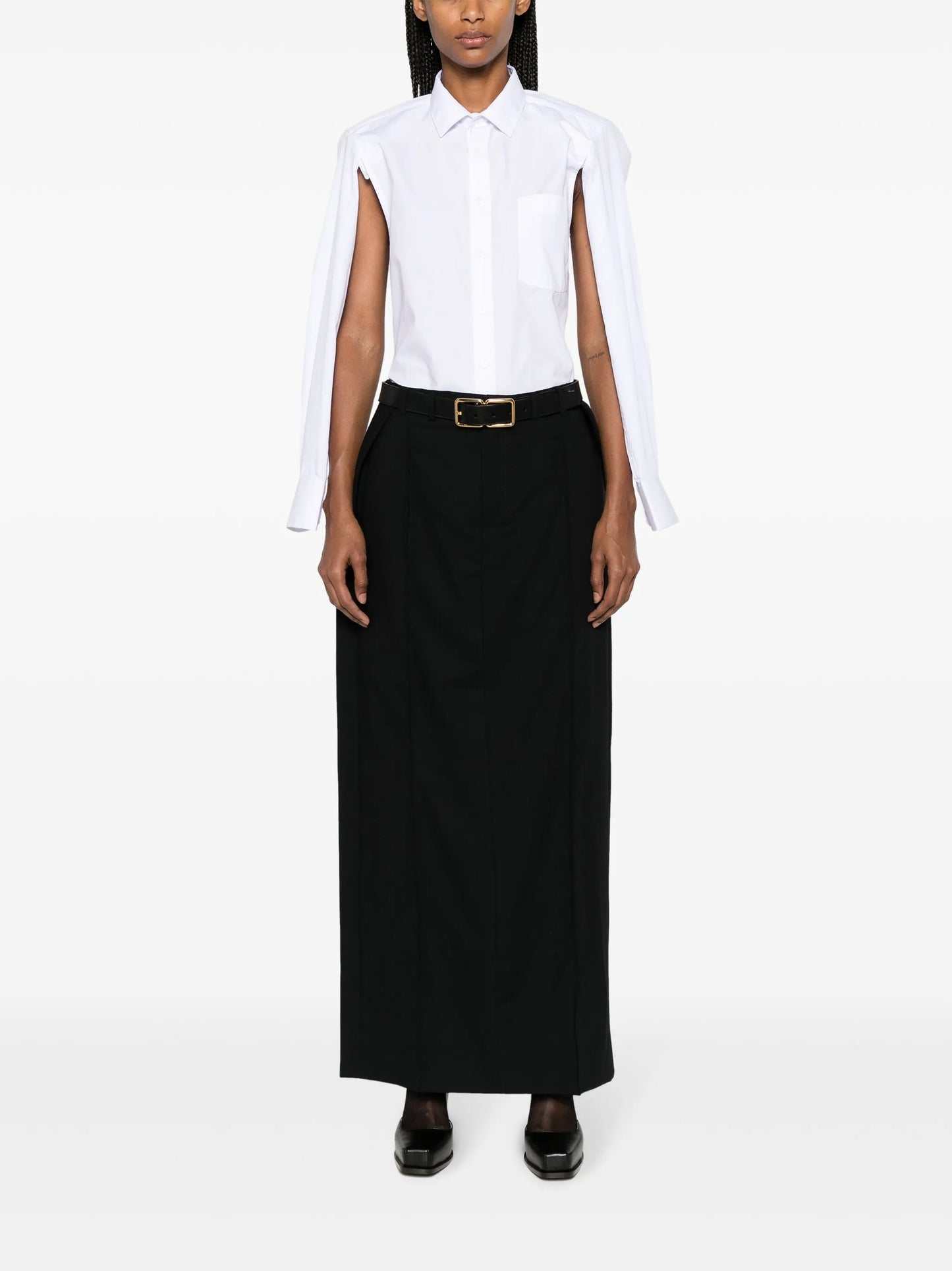 split-sleeve shirt