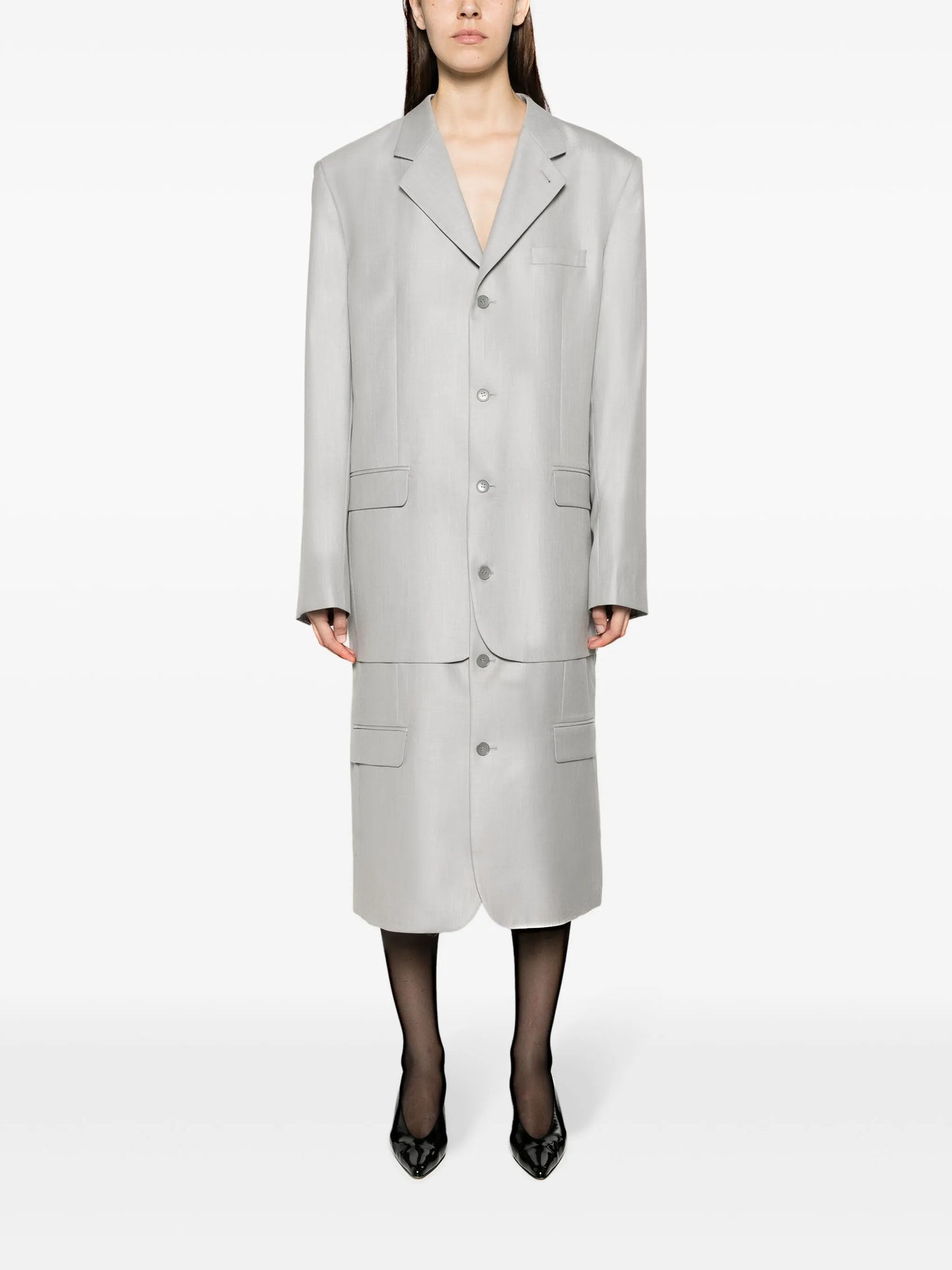 Summer single-breasted coat