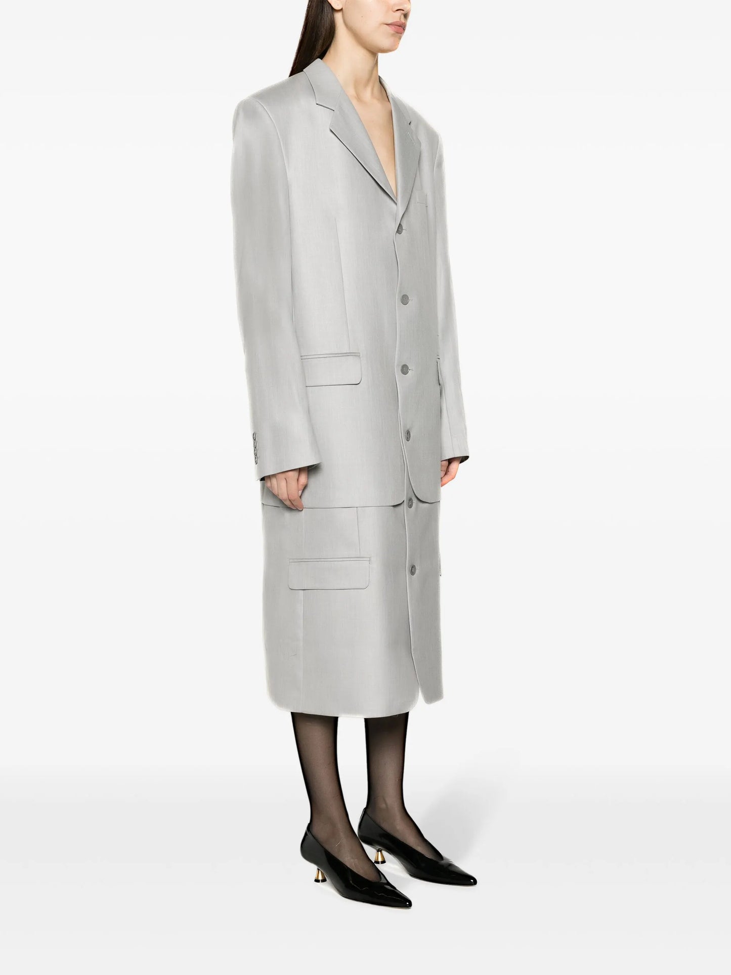 Summer single-breasted coat