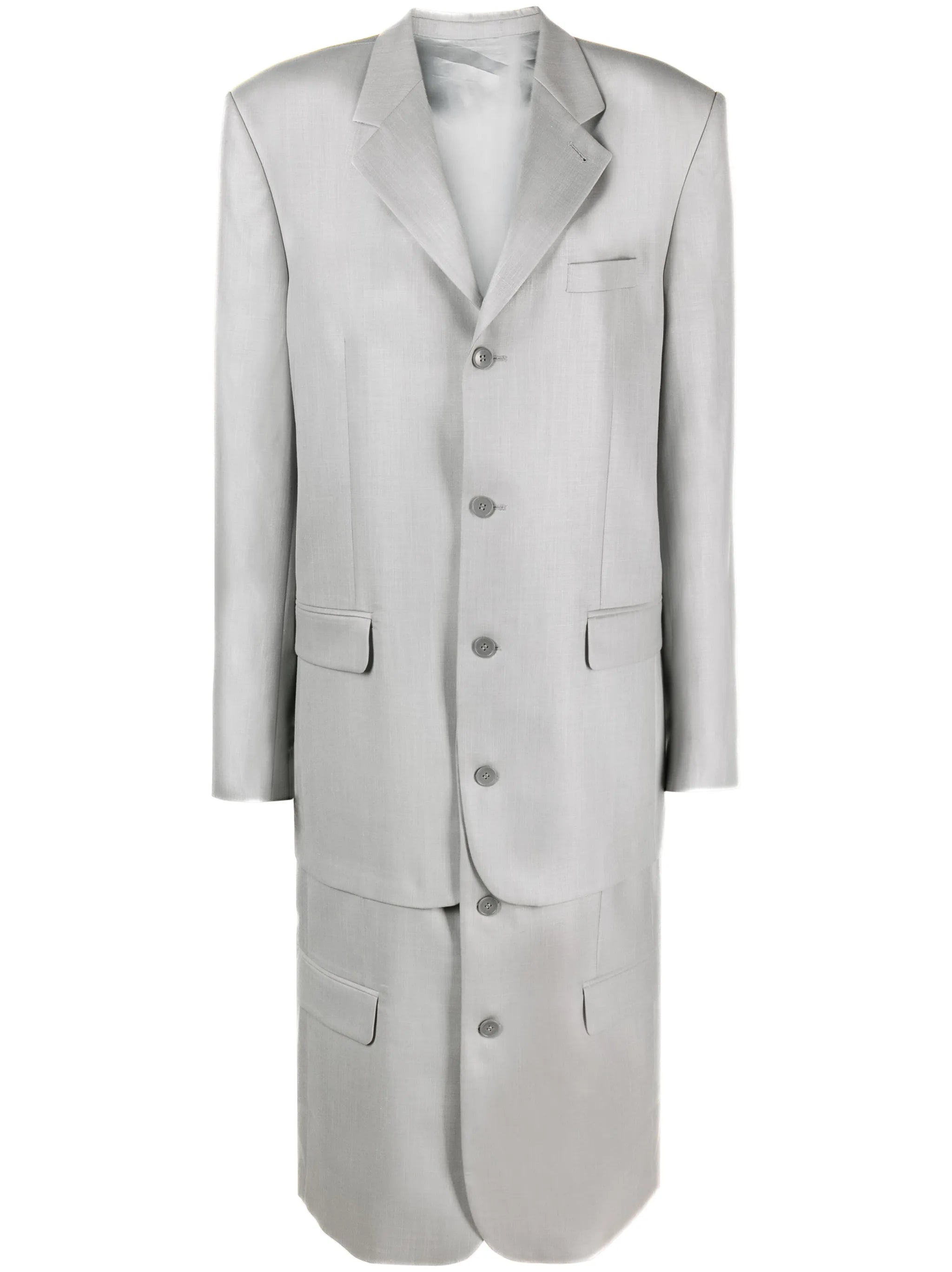 Summer single-breasted coat