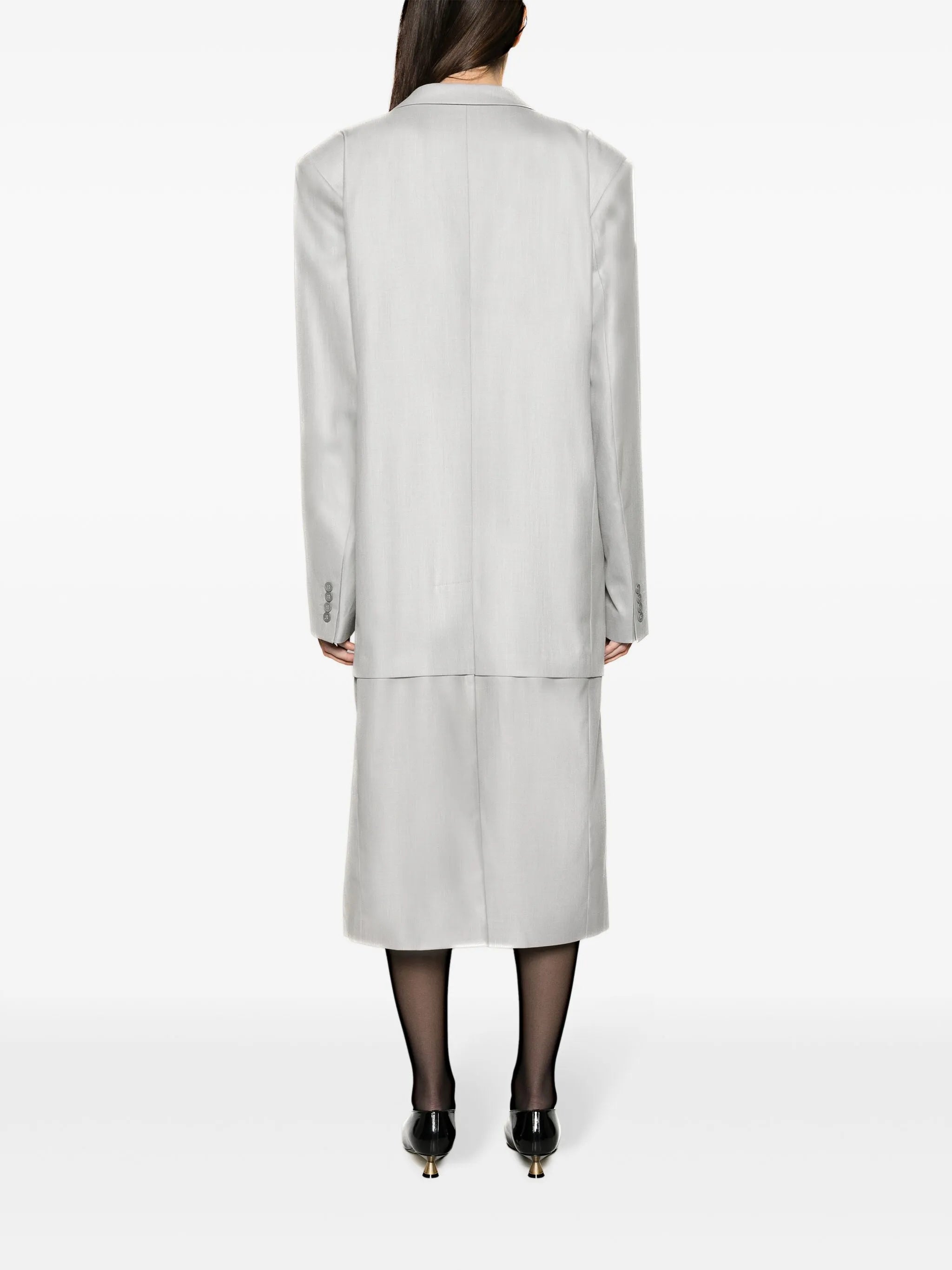 Summer single-breasted coat
