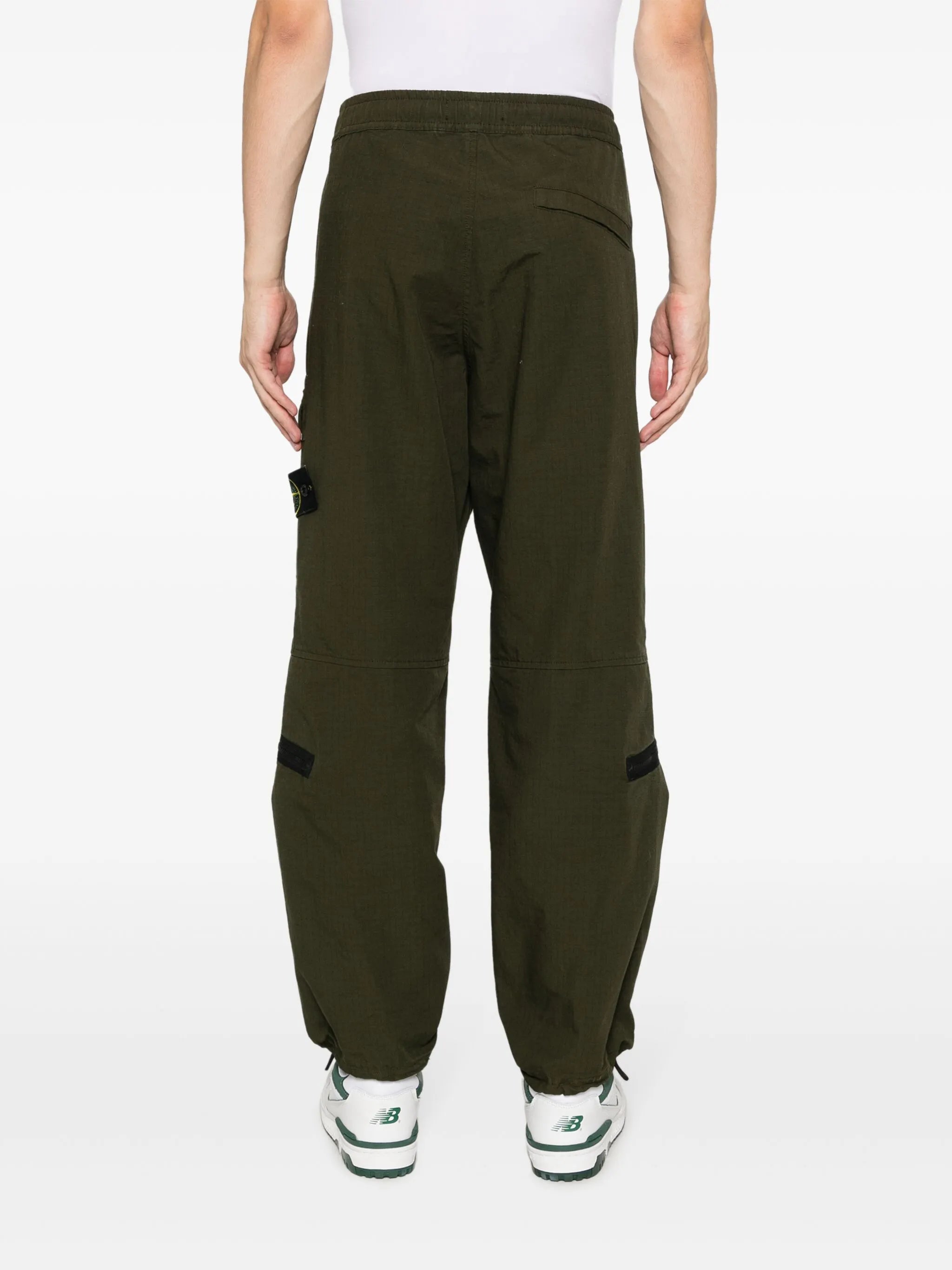 tapered ripstop cargo trousers