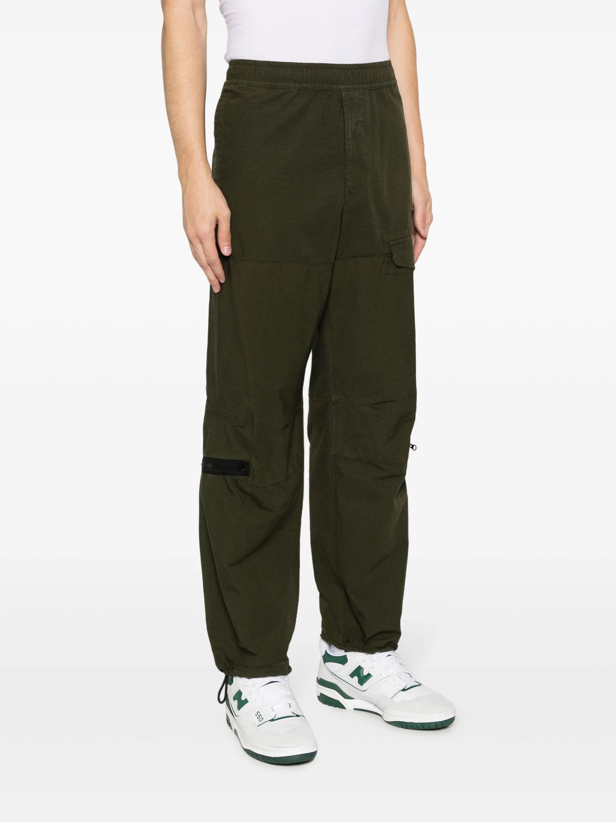 tapered ripstop cargo trousers