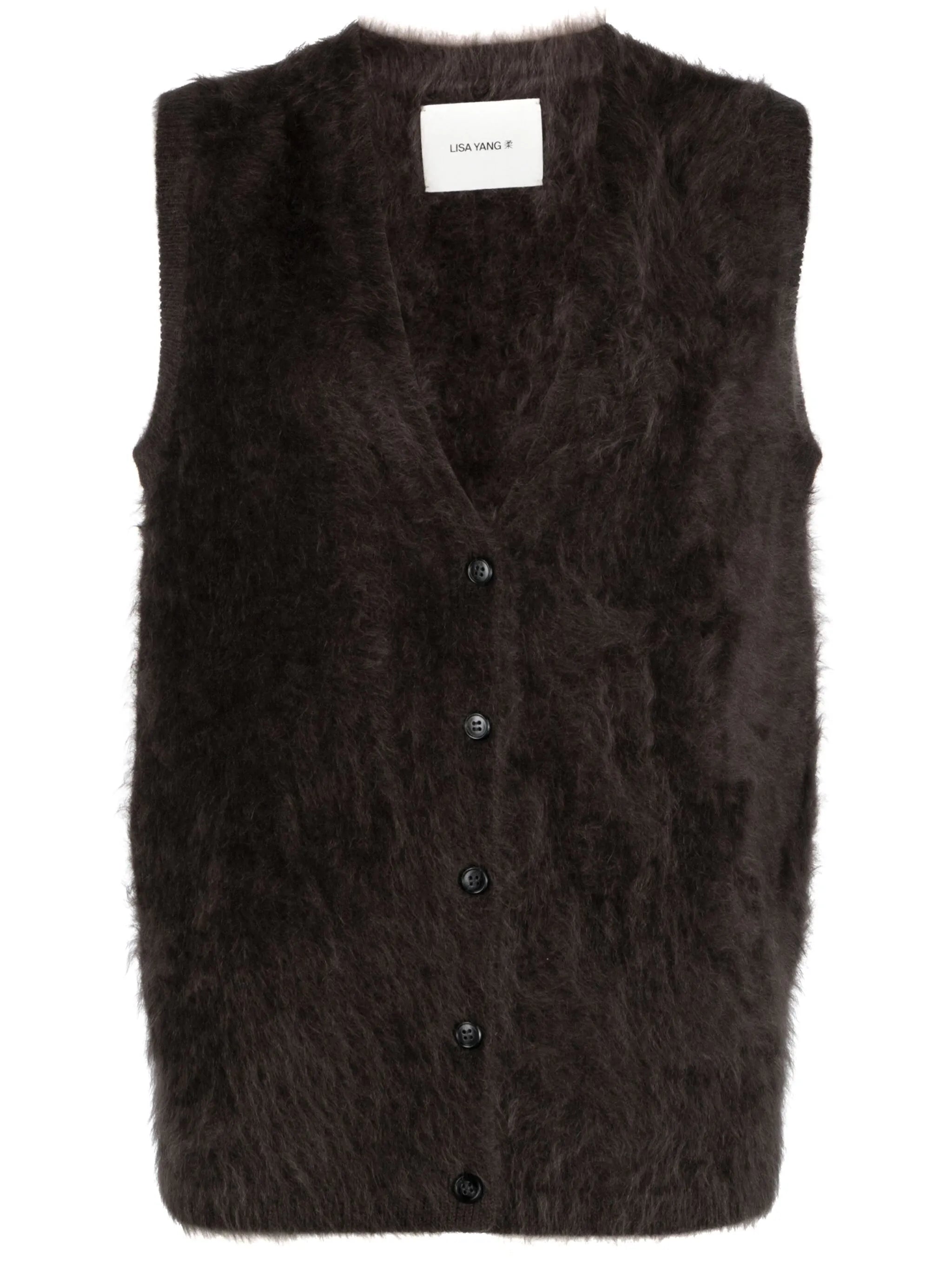The Astrid cashmere vest