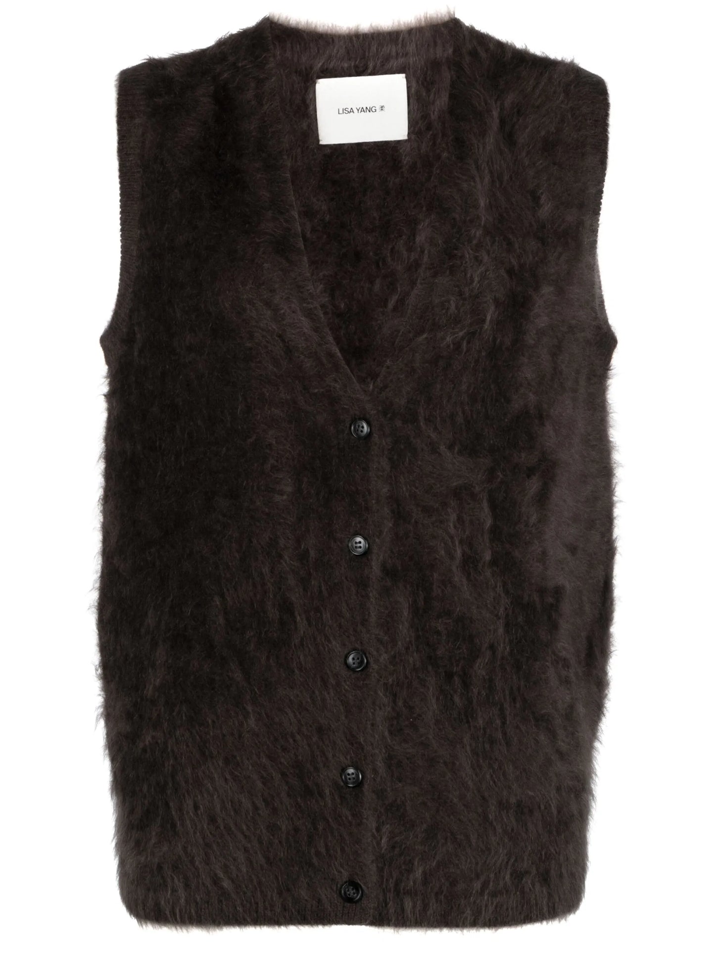 The Astrid cashmere vest
