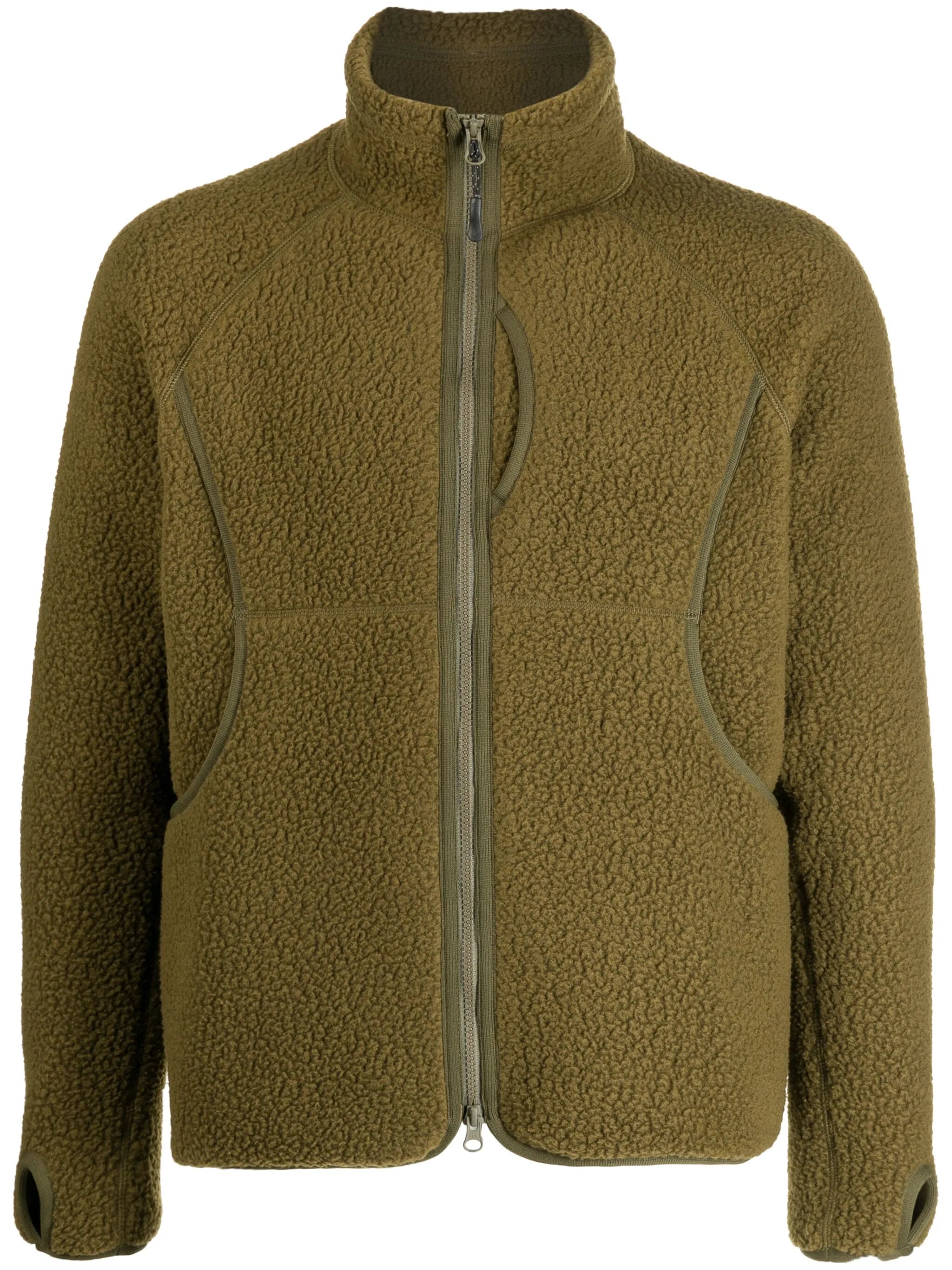 Thermal Boa fleece bomber jacket