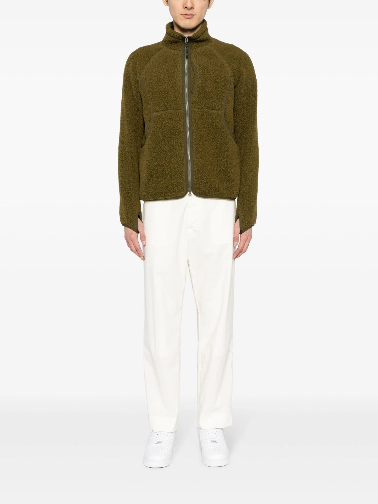 Thermal Boa fleece bomber jacket