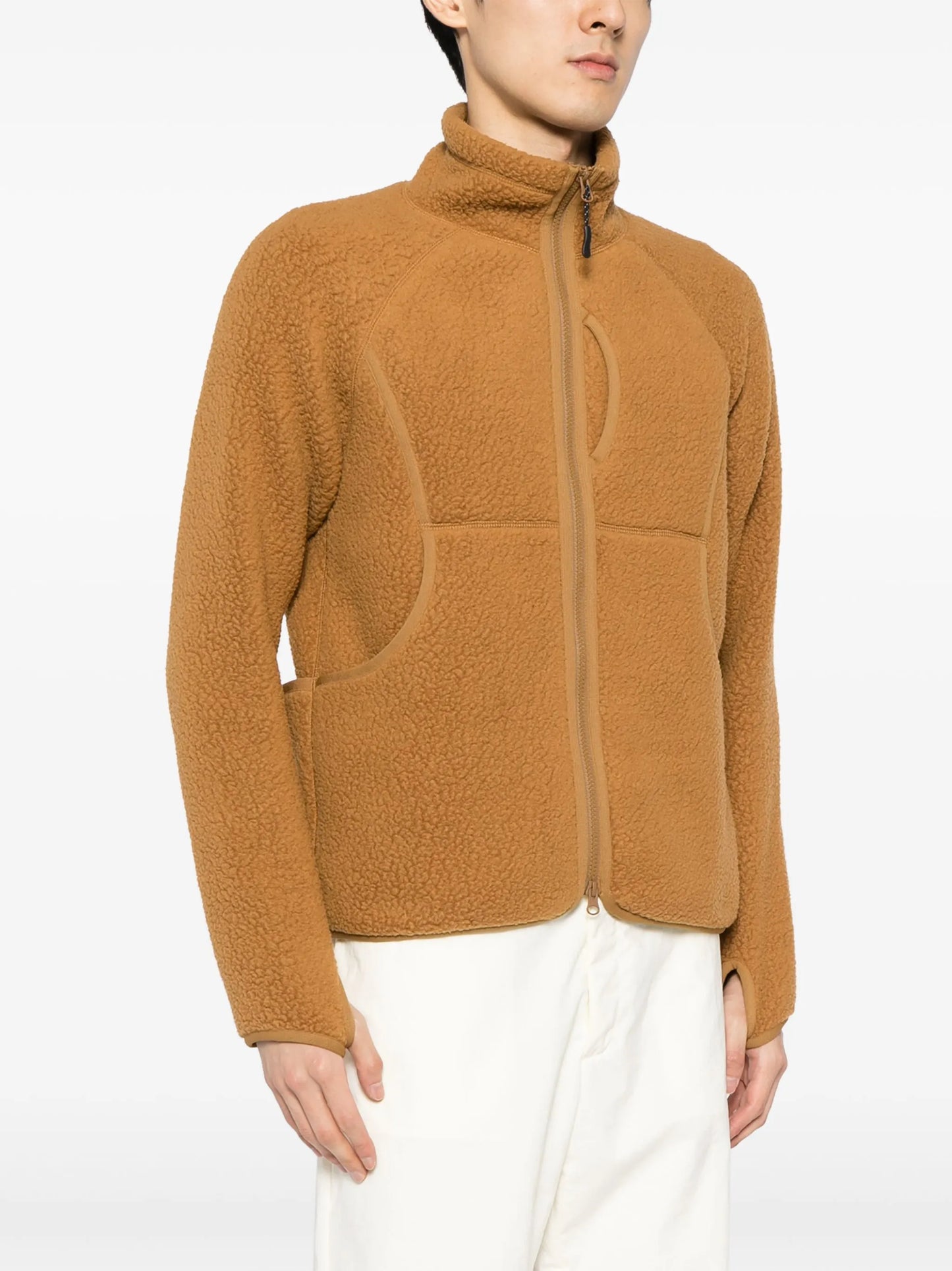 Thermal Boa fleece bomber jacket