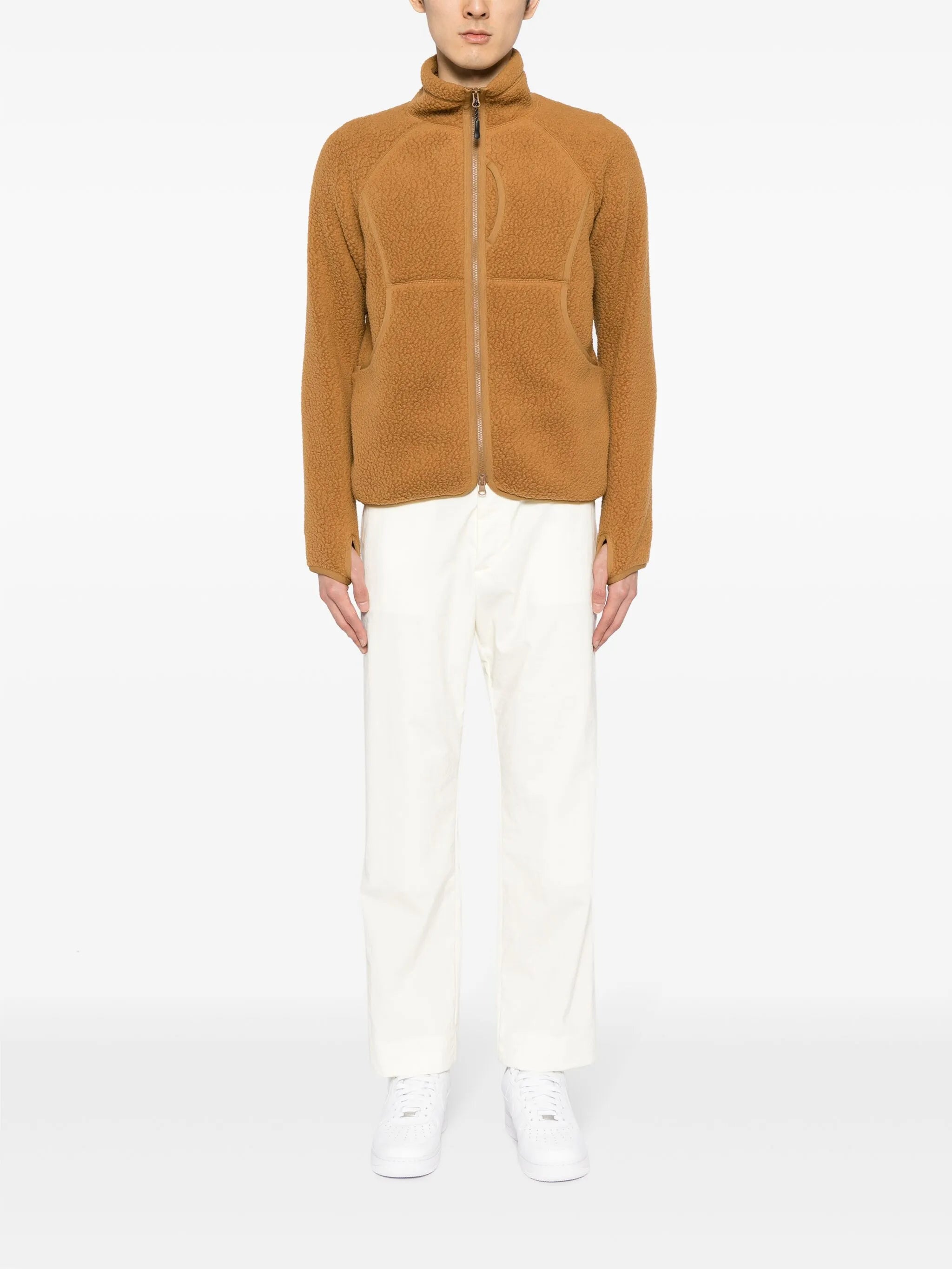 Thermal Boa fleece bomber jacket