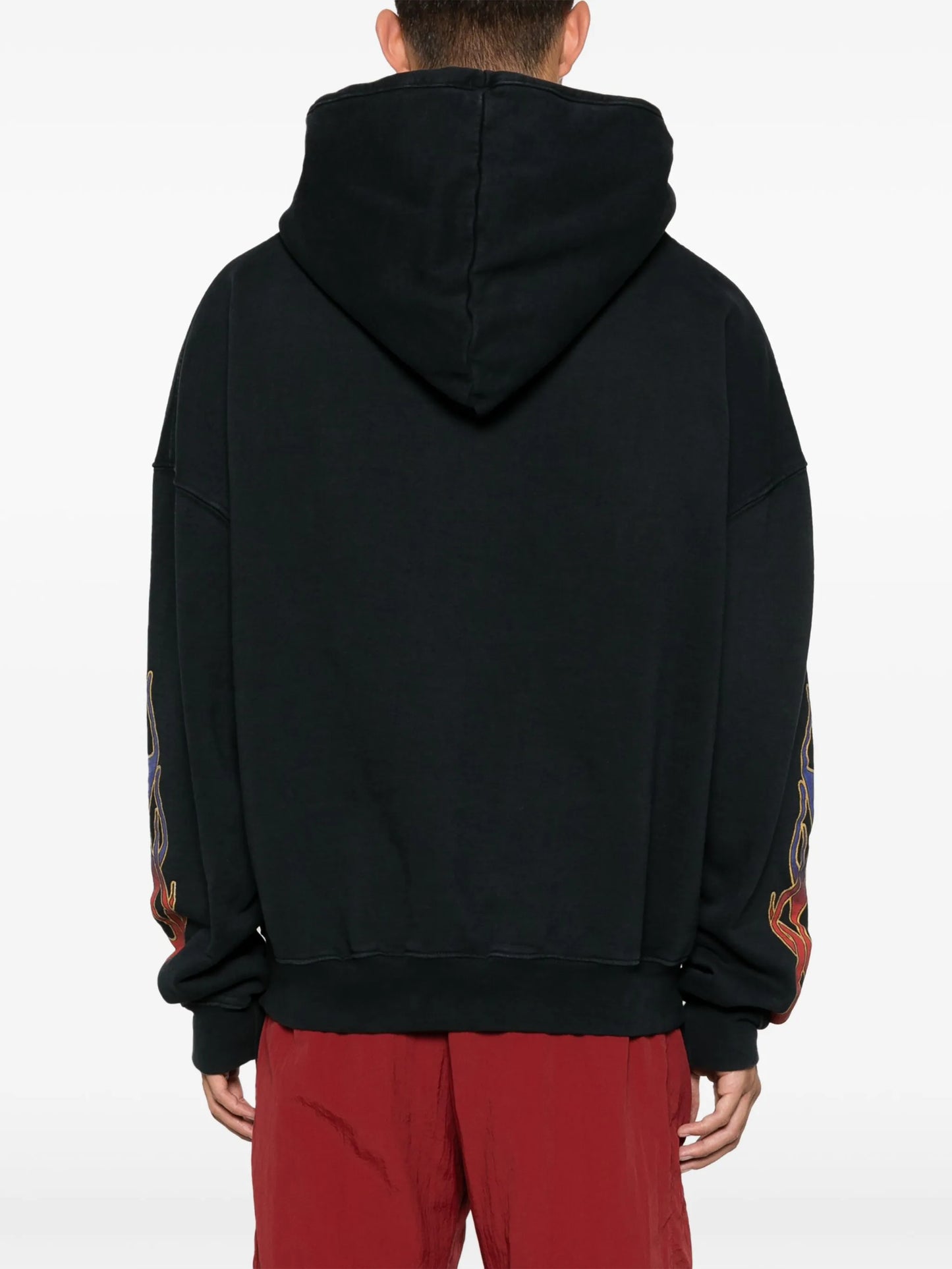 Screaming Eagle-print cotton hoodie