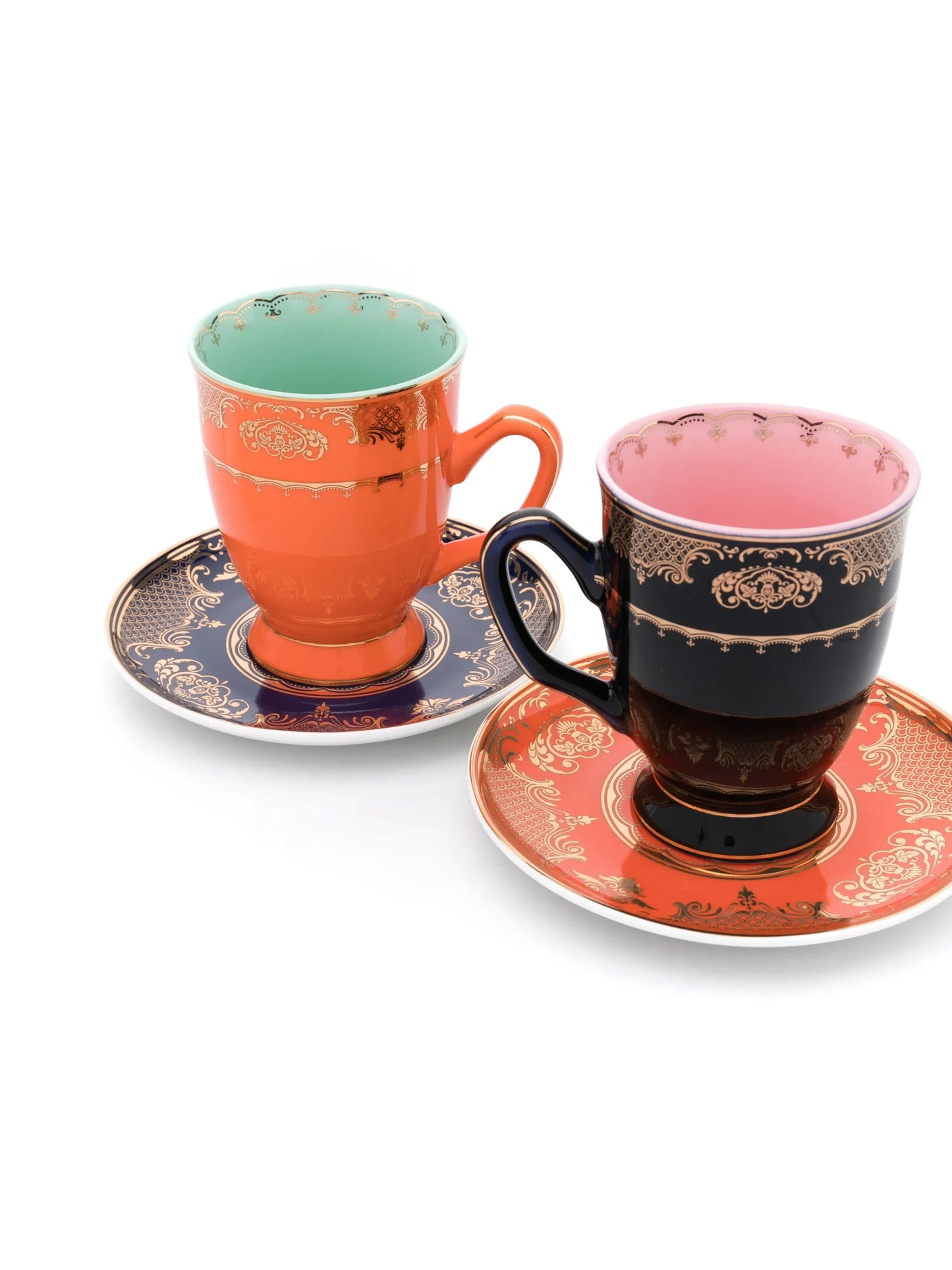 Grandpa porcelain teacups (set of four)
