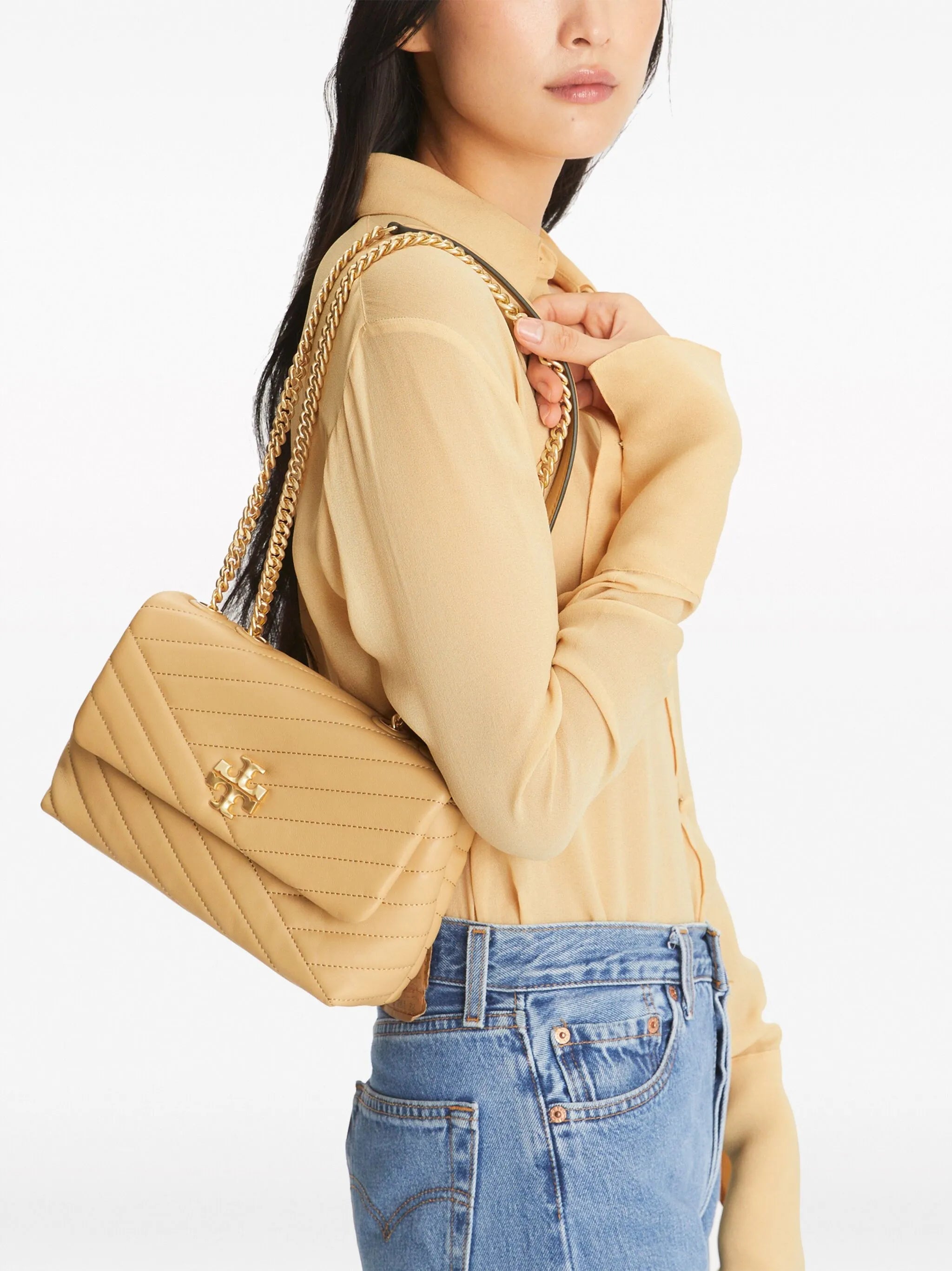 small Kira Chevron shoulder bag