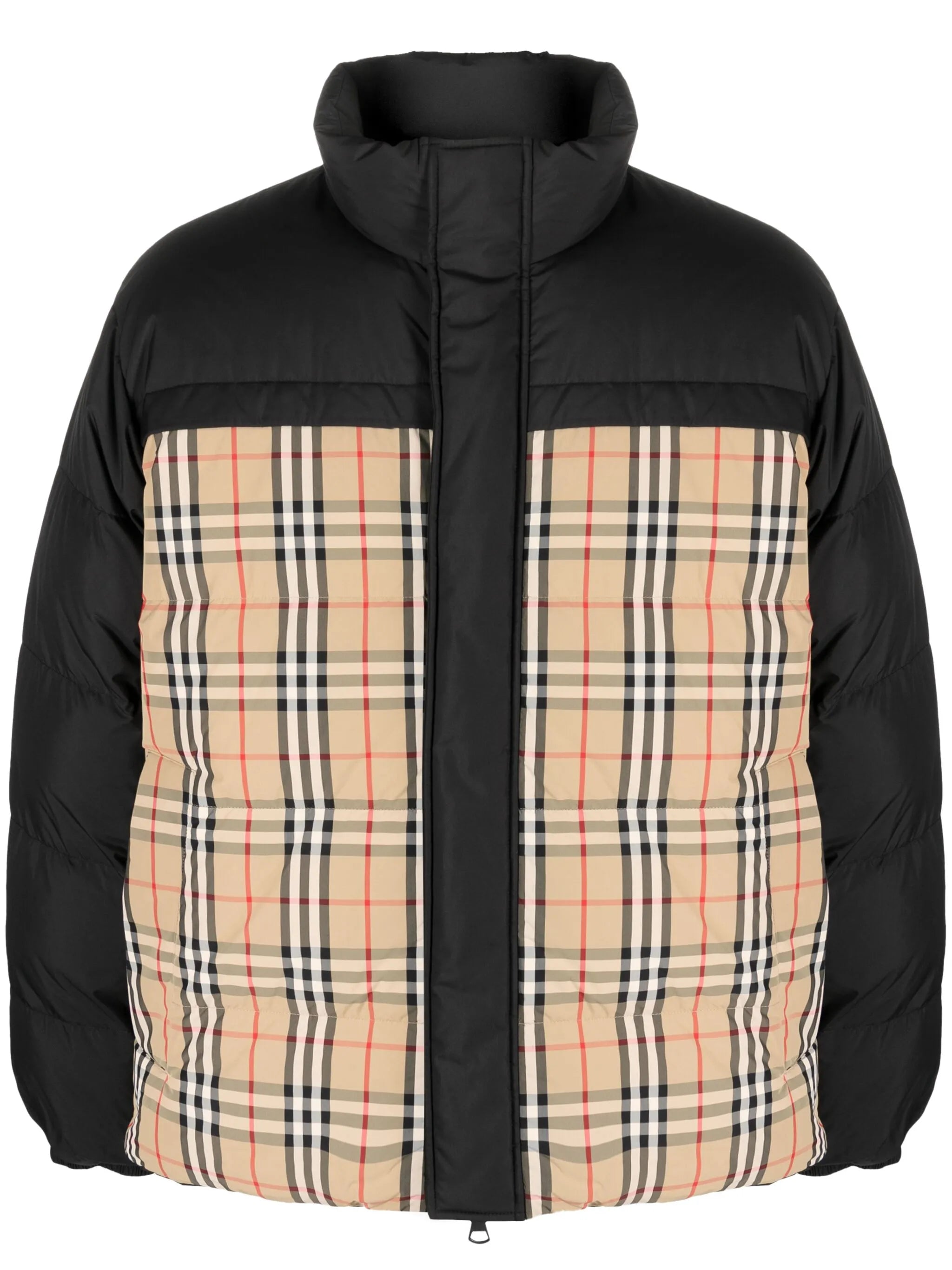 reversible padded puffer jacket