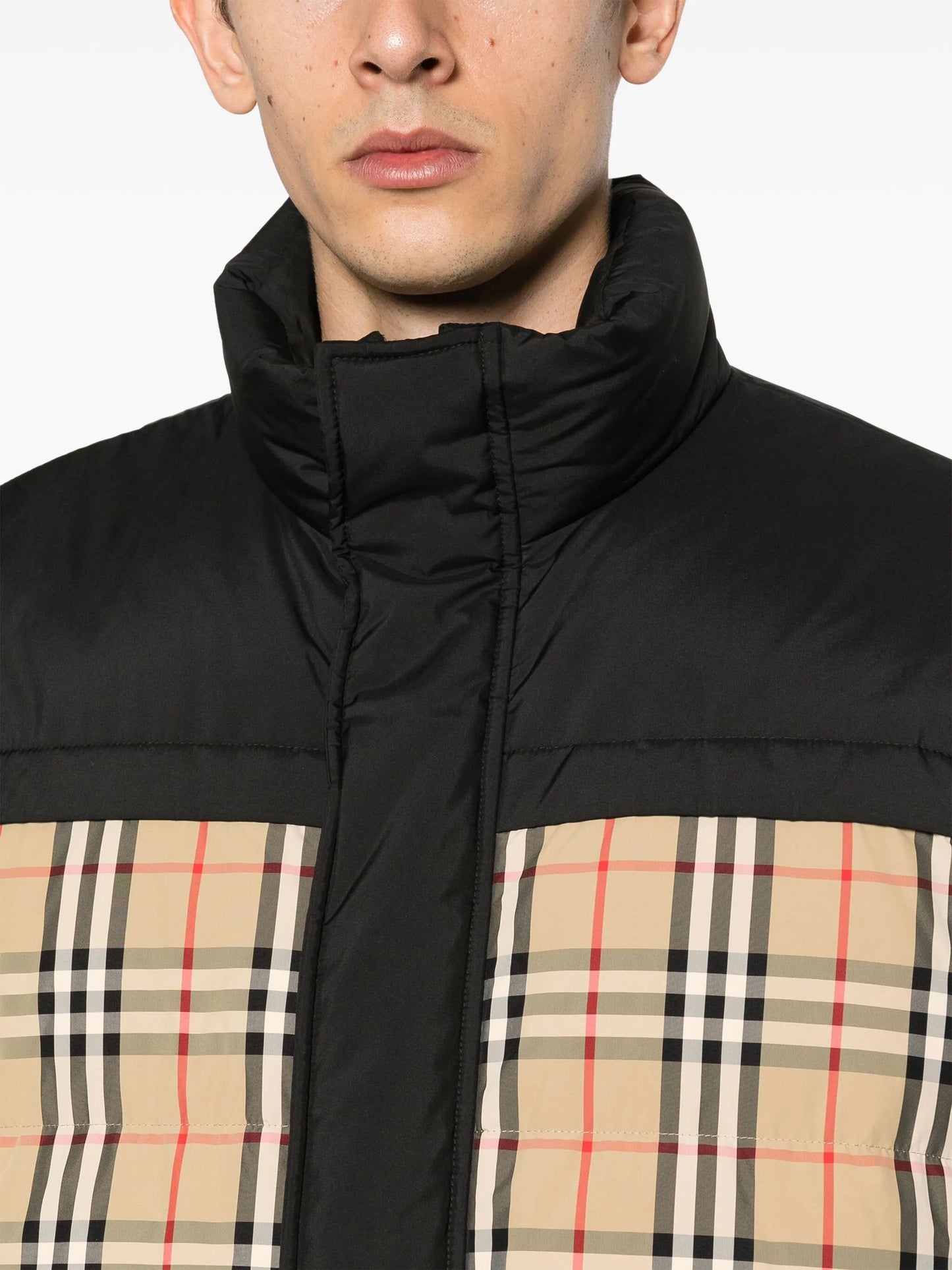 reversible padded puffer jacket