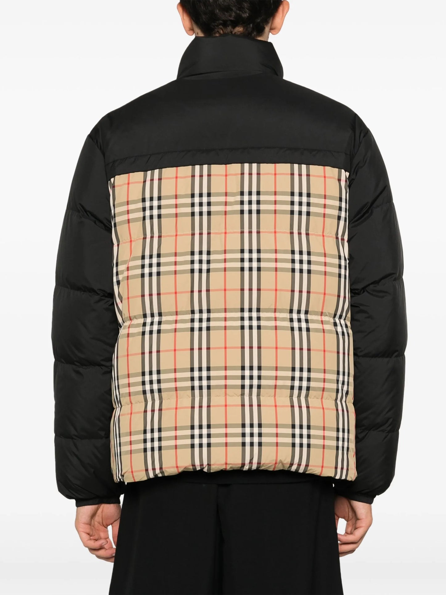 reversible padded puffer jacket