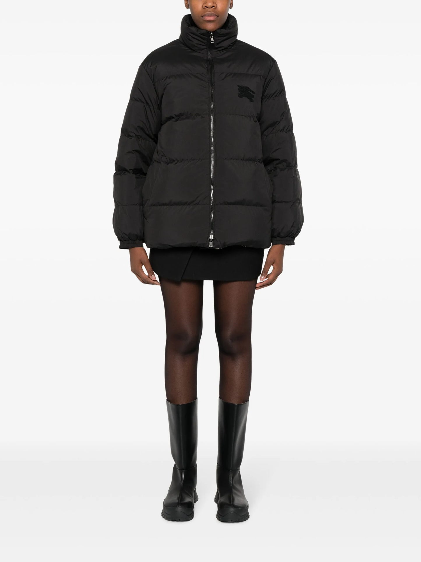 reversible down puffer jacket