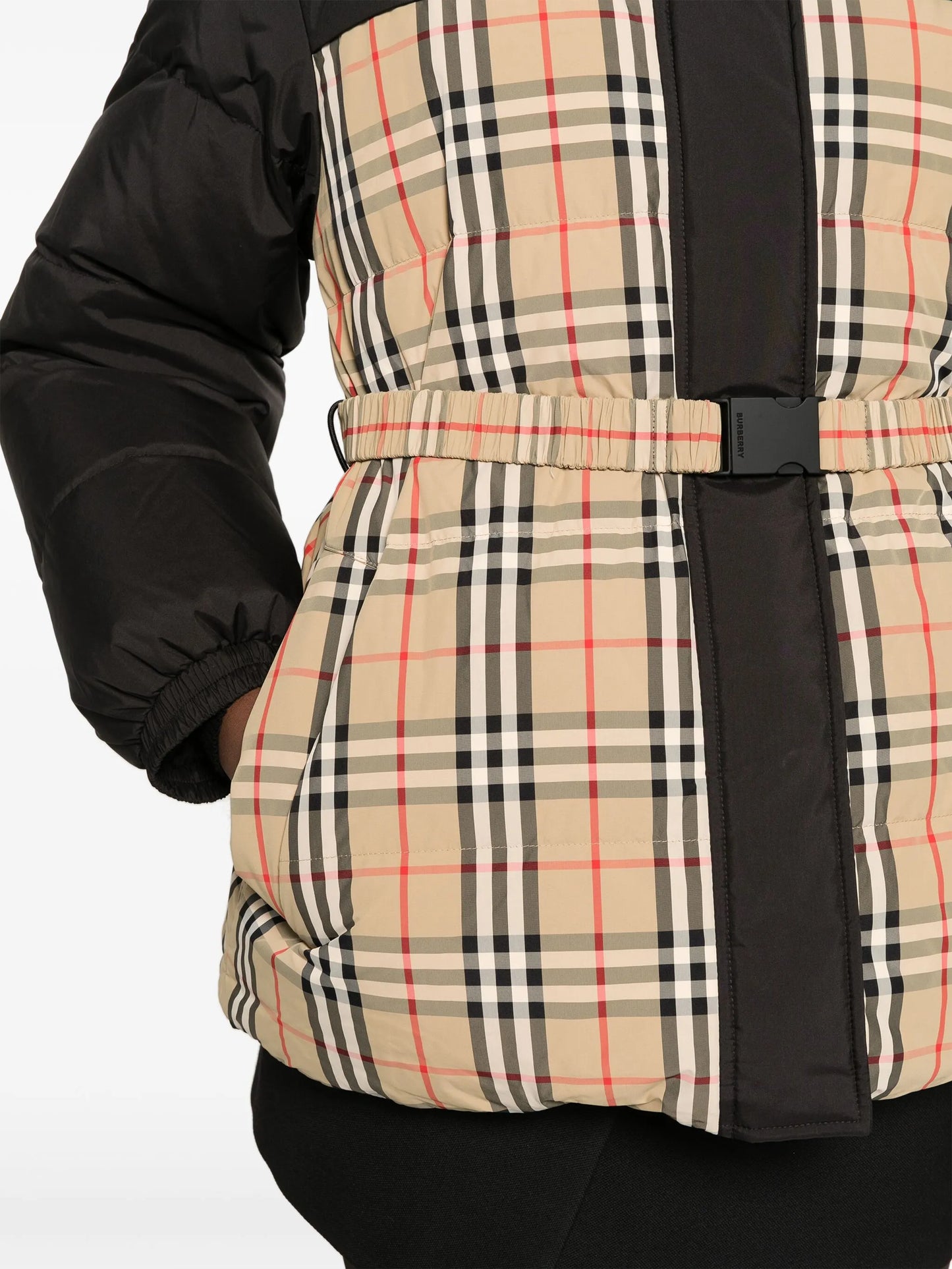 reversible down puffer jacket