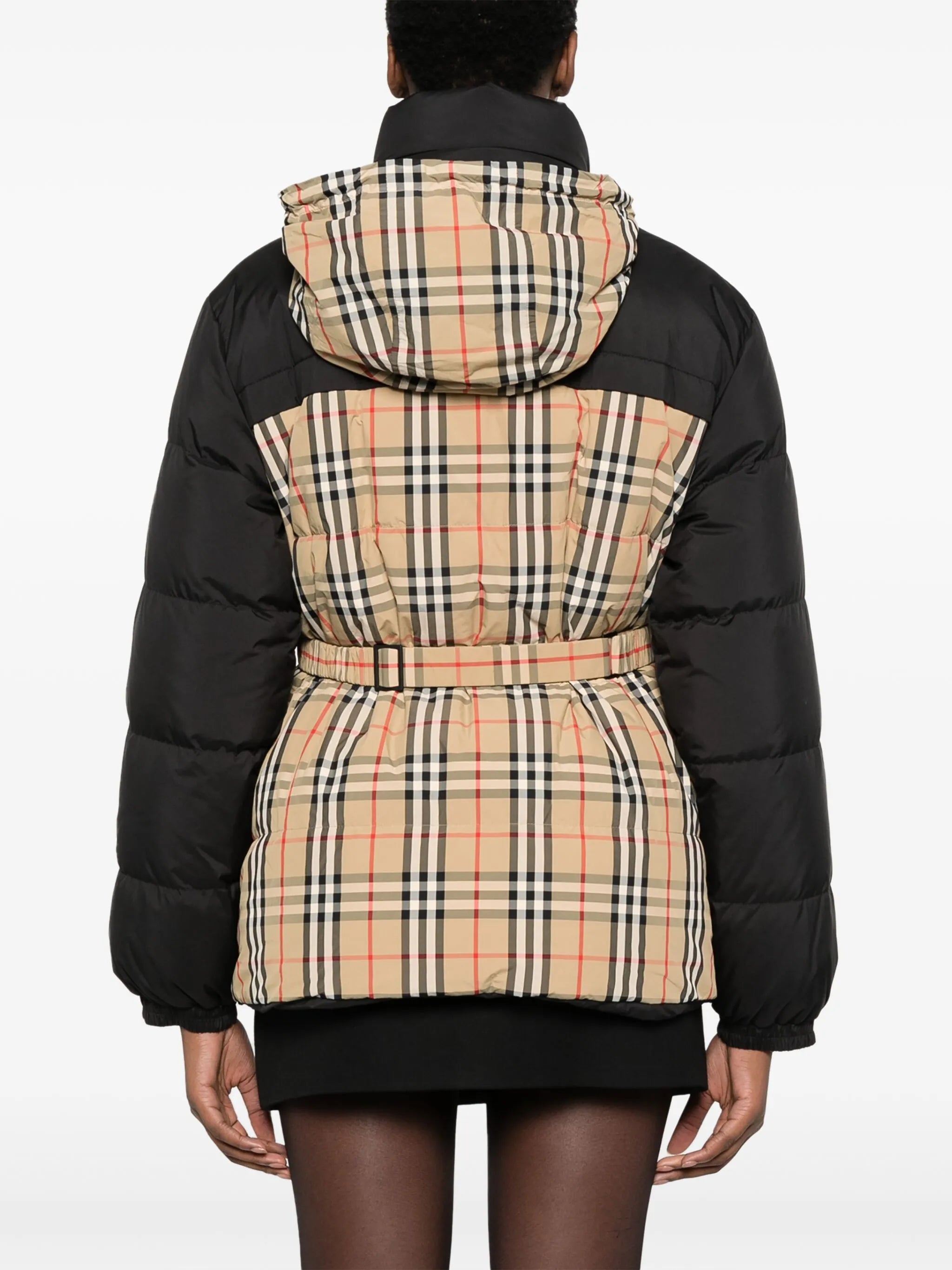 reversible down puffer jacket