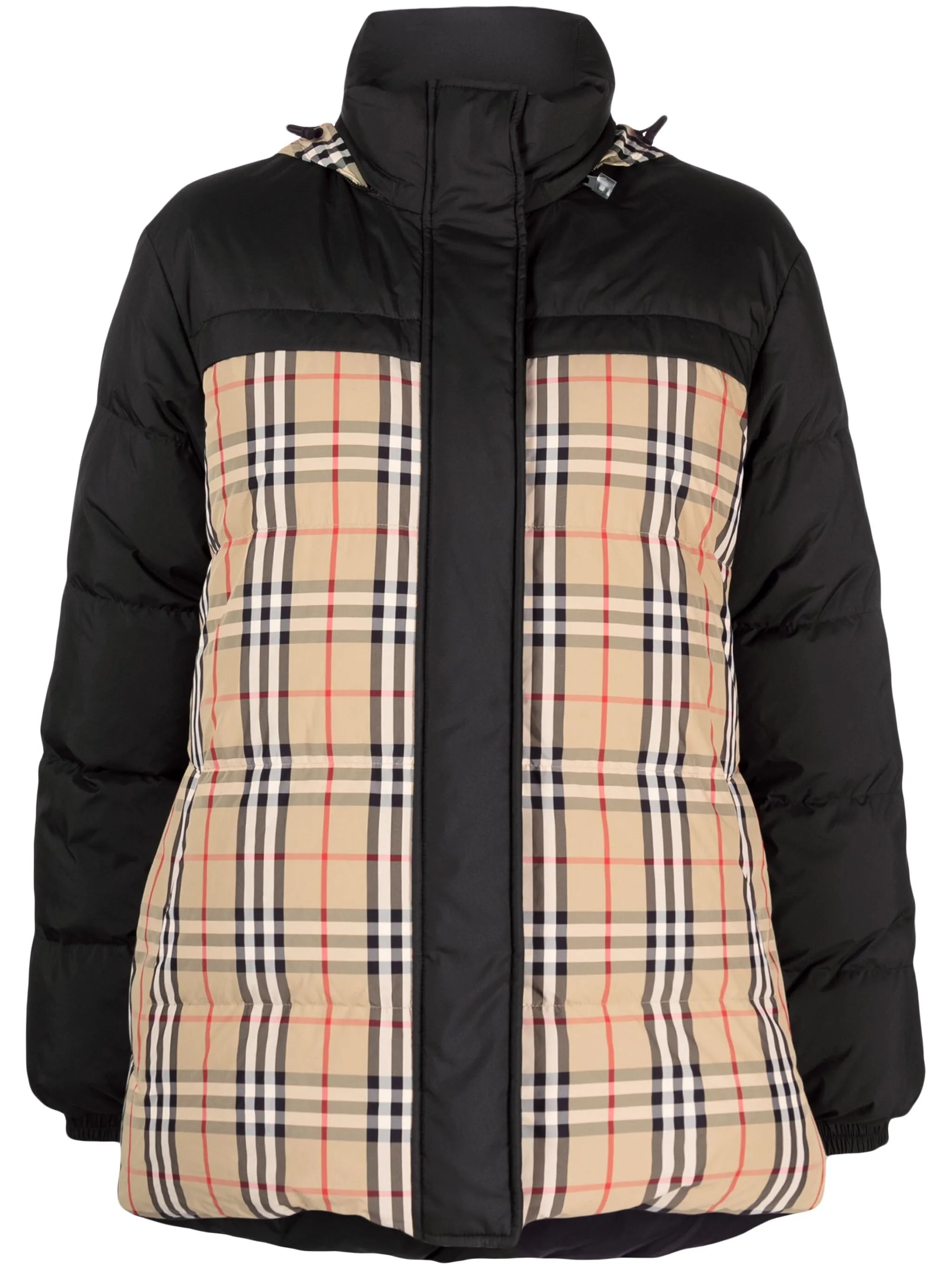 reversible down puffer jacket