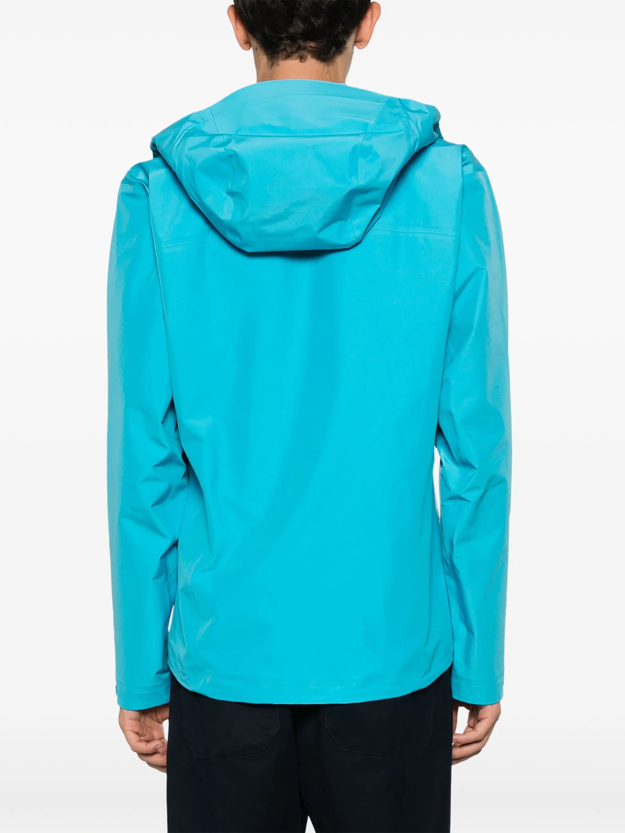 logo-embroidered zip-up jacket