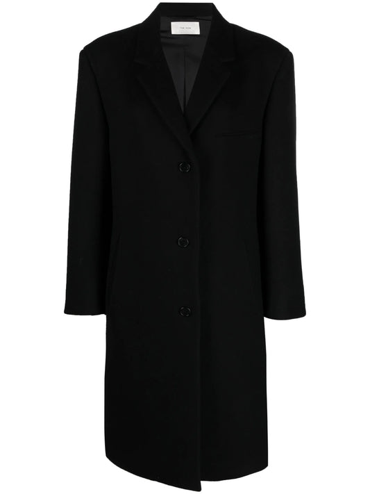 Ardon cashmere single-breasted coat