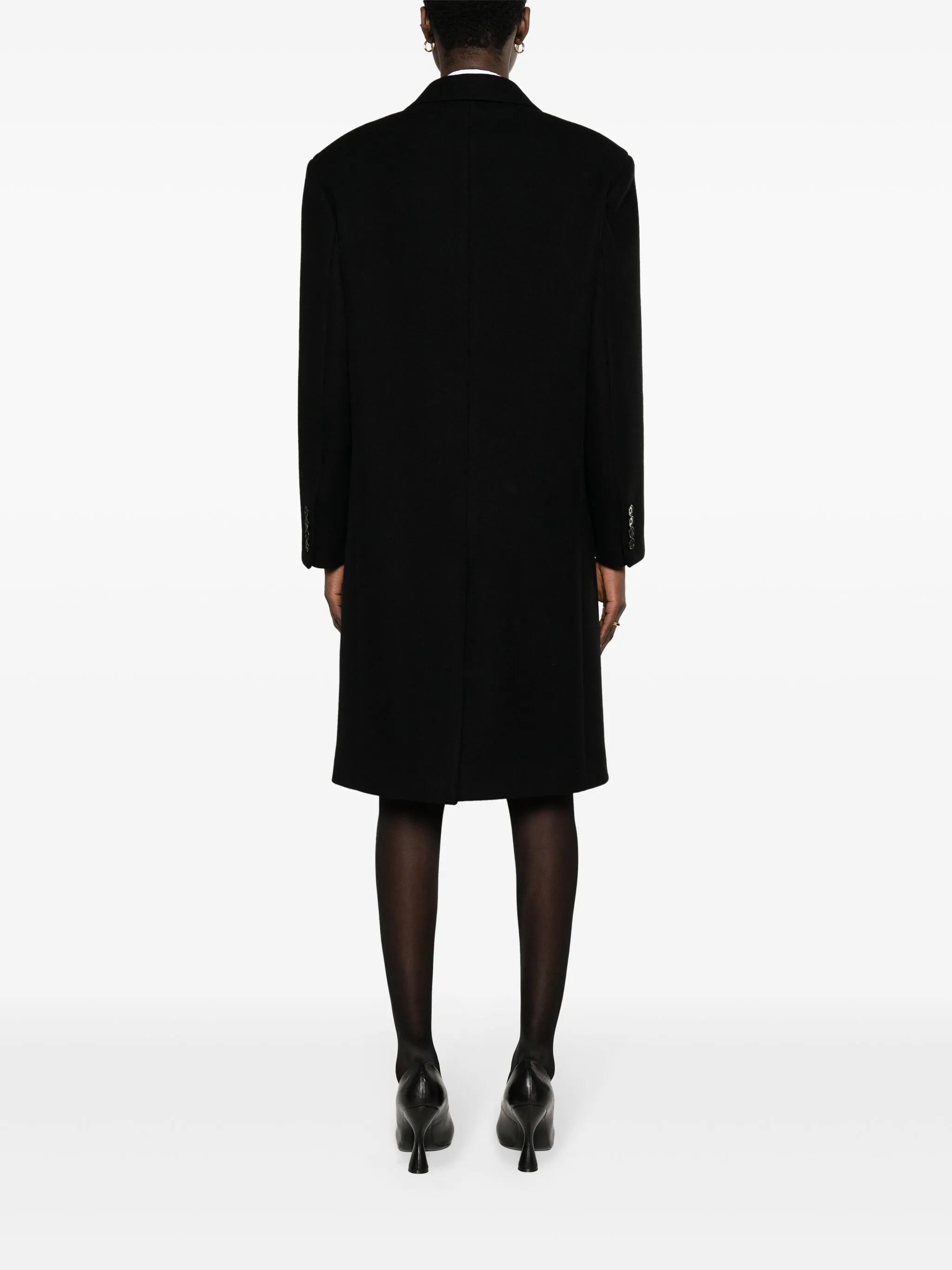 Ardon cashmere single-breasted coat
