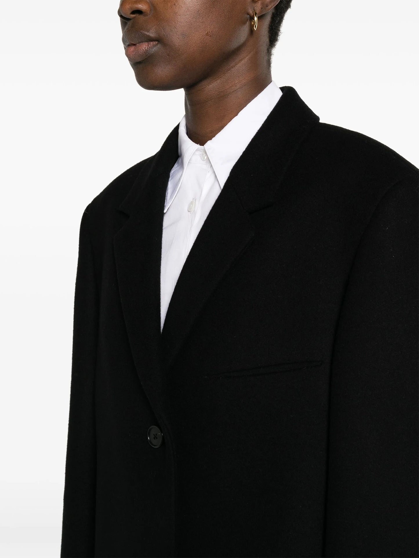 Ardon cashmere single-breasted coat