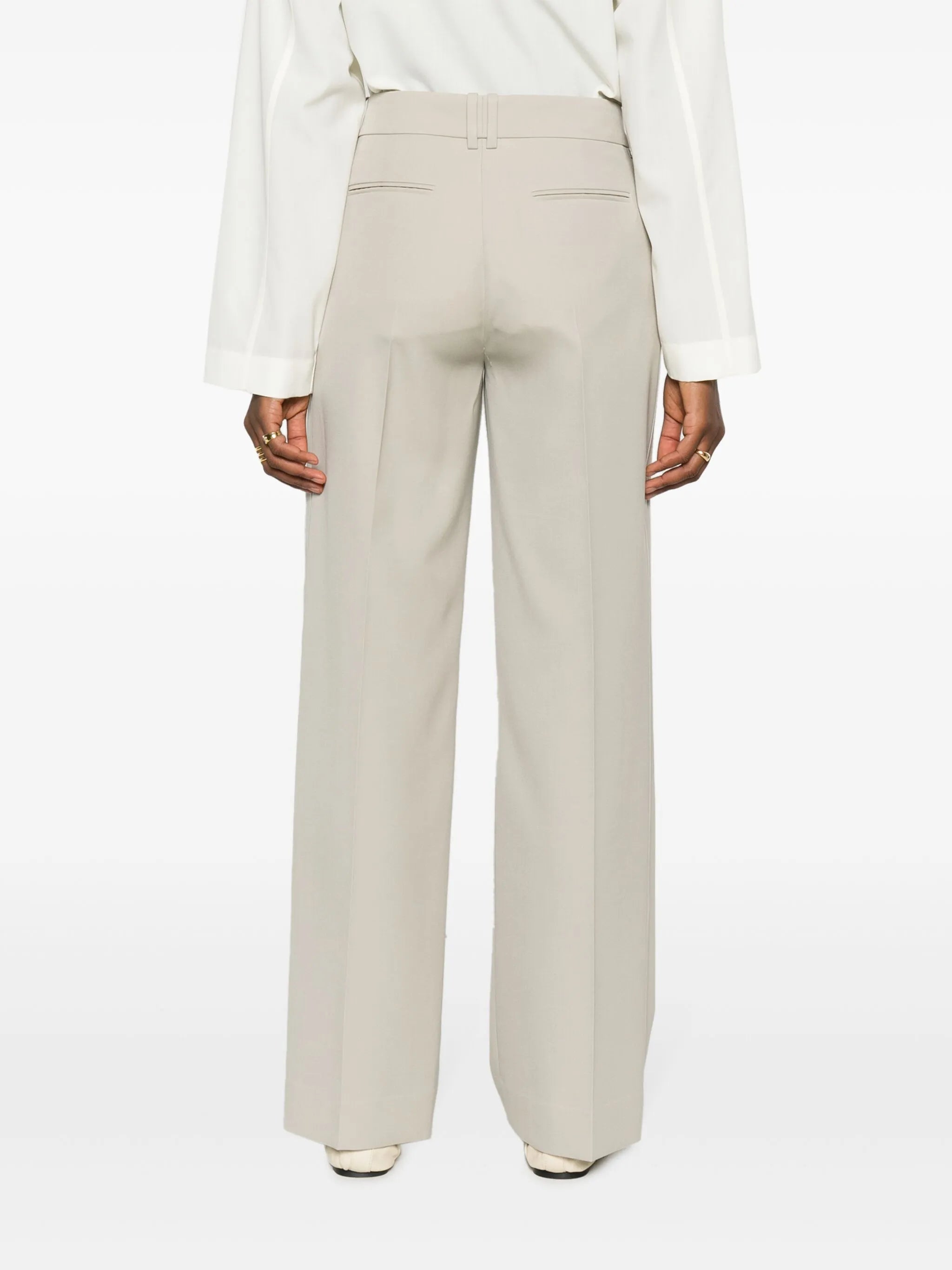 Bremy wide-leg wool trousers