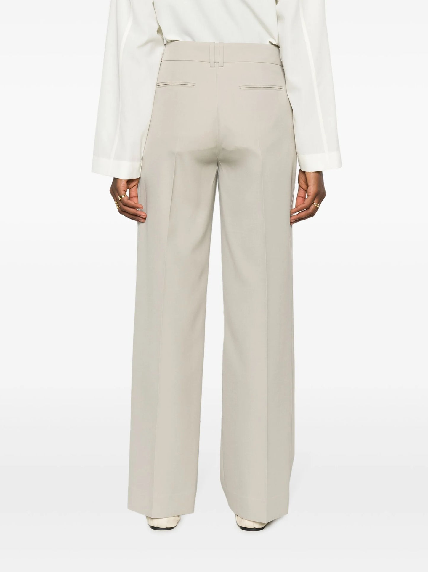 Bremy wide-leg wool trousers