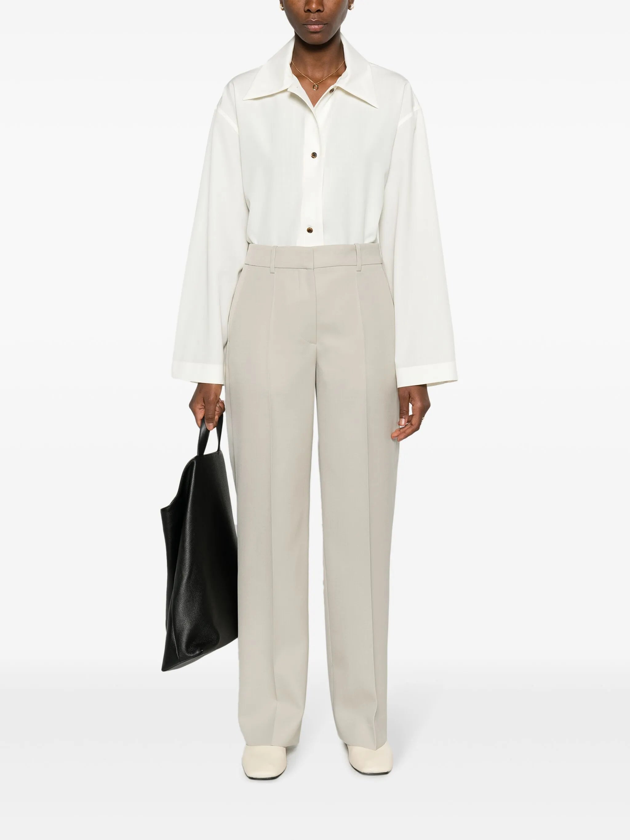 Bremy wide-leg wool trousers