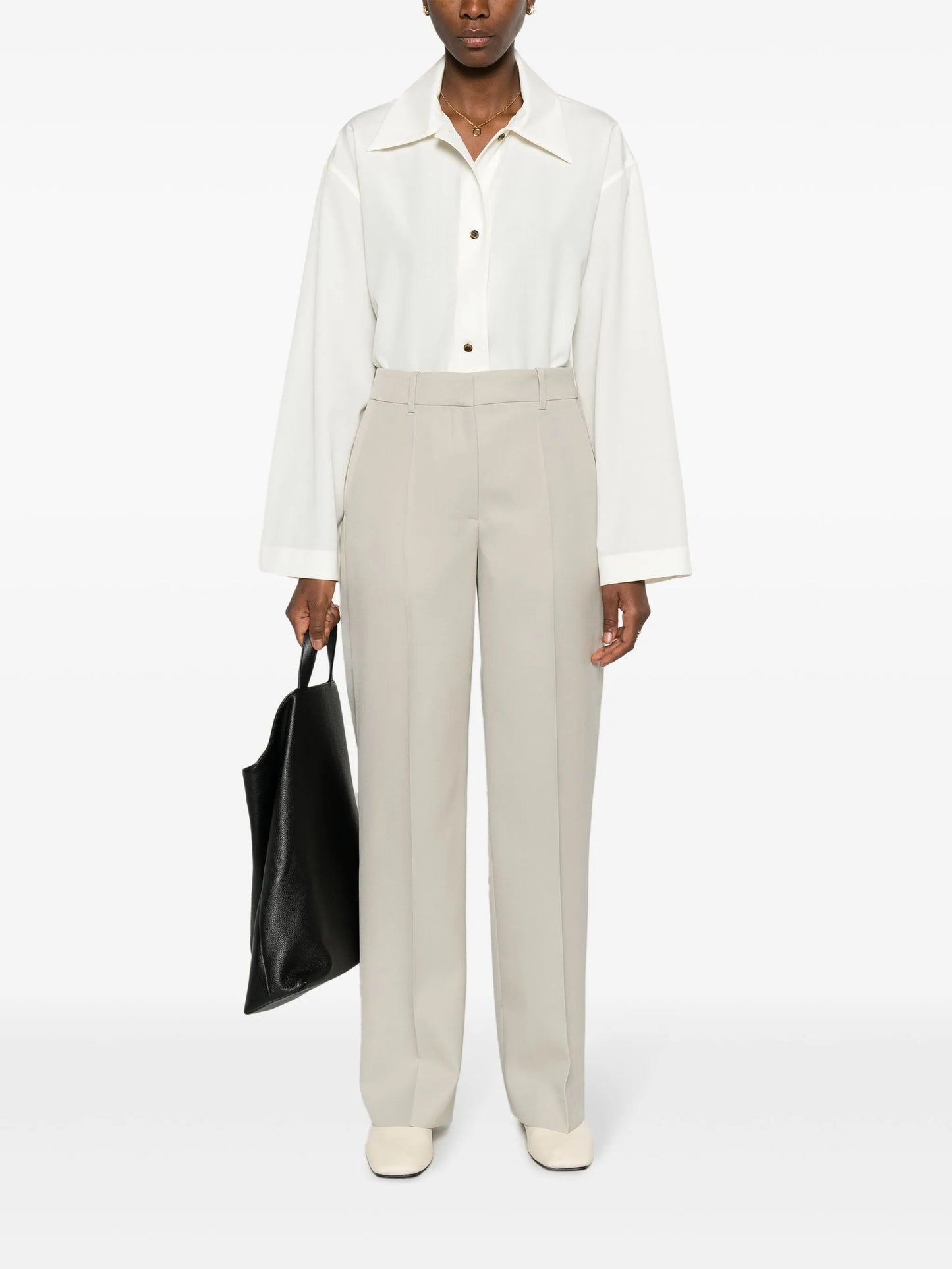 Bremy wide-leg wool trousers