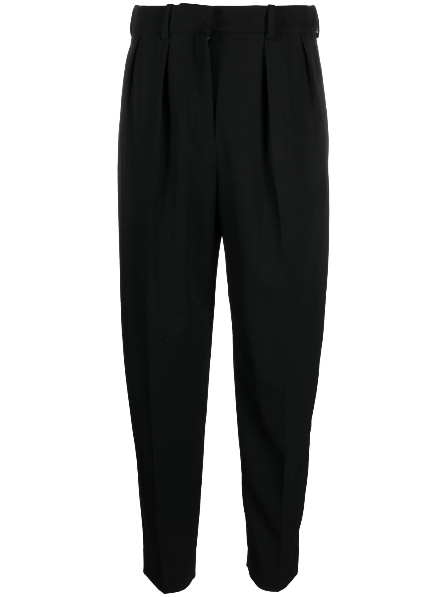 Corby pleated wool tailored trousers