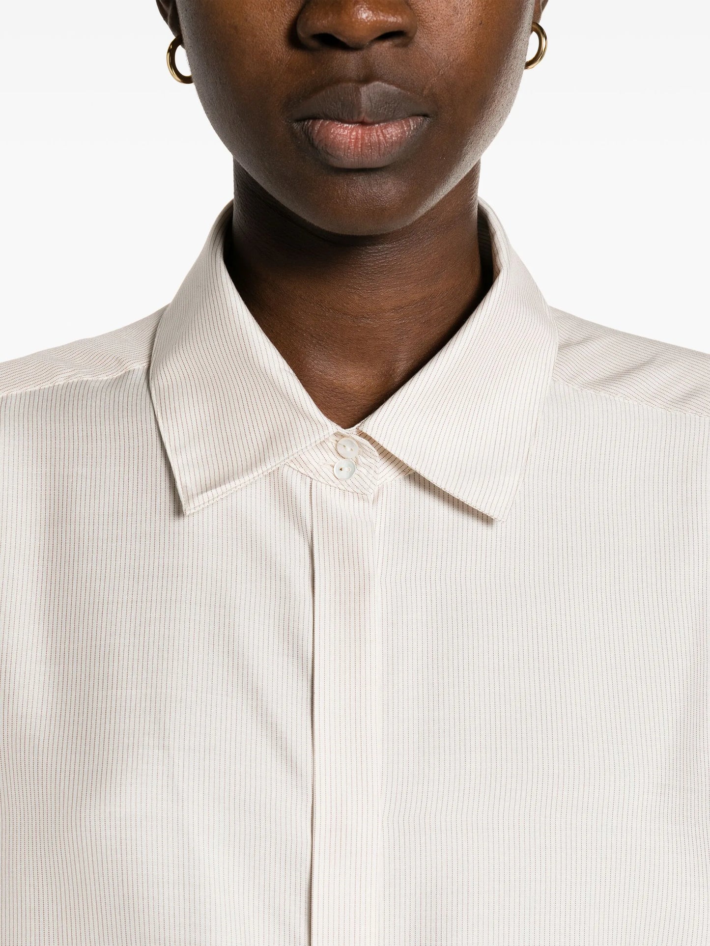 Nomoon striped silk shirt