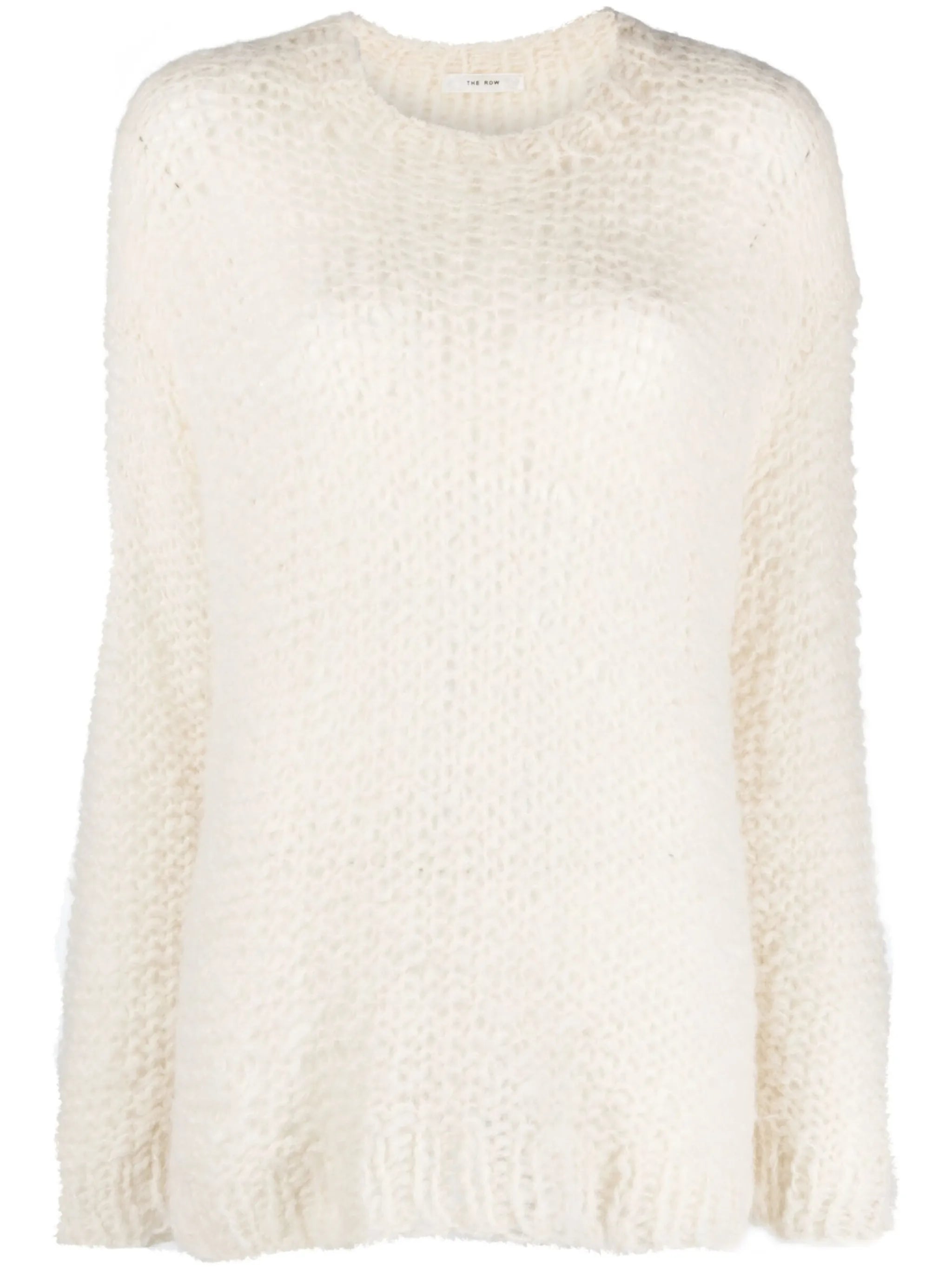 Eryna open-knit wool blend jumper