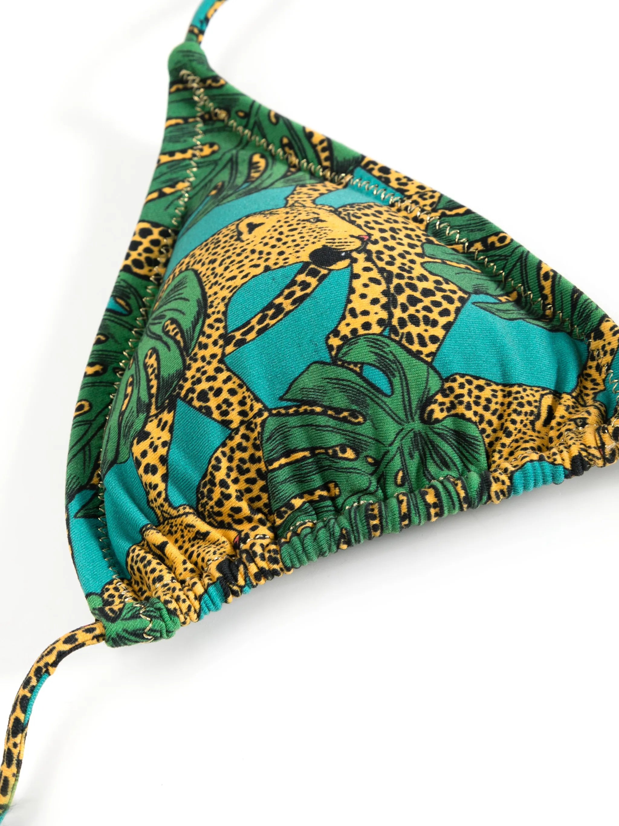Miami Jungle Fever-print bikini set