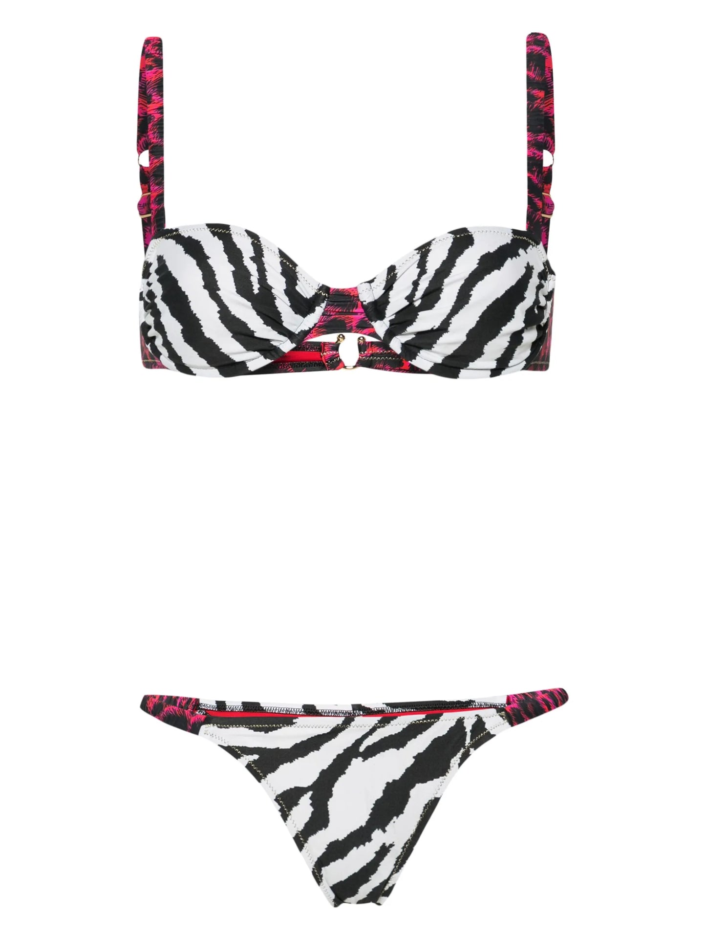 Marti animal-print bikini set