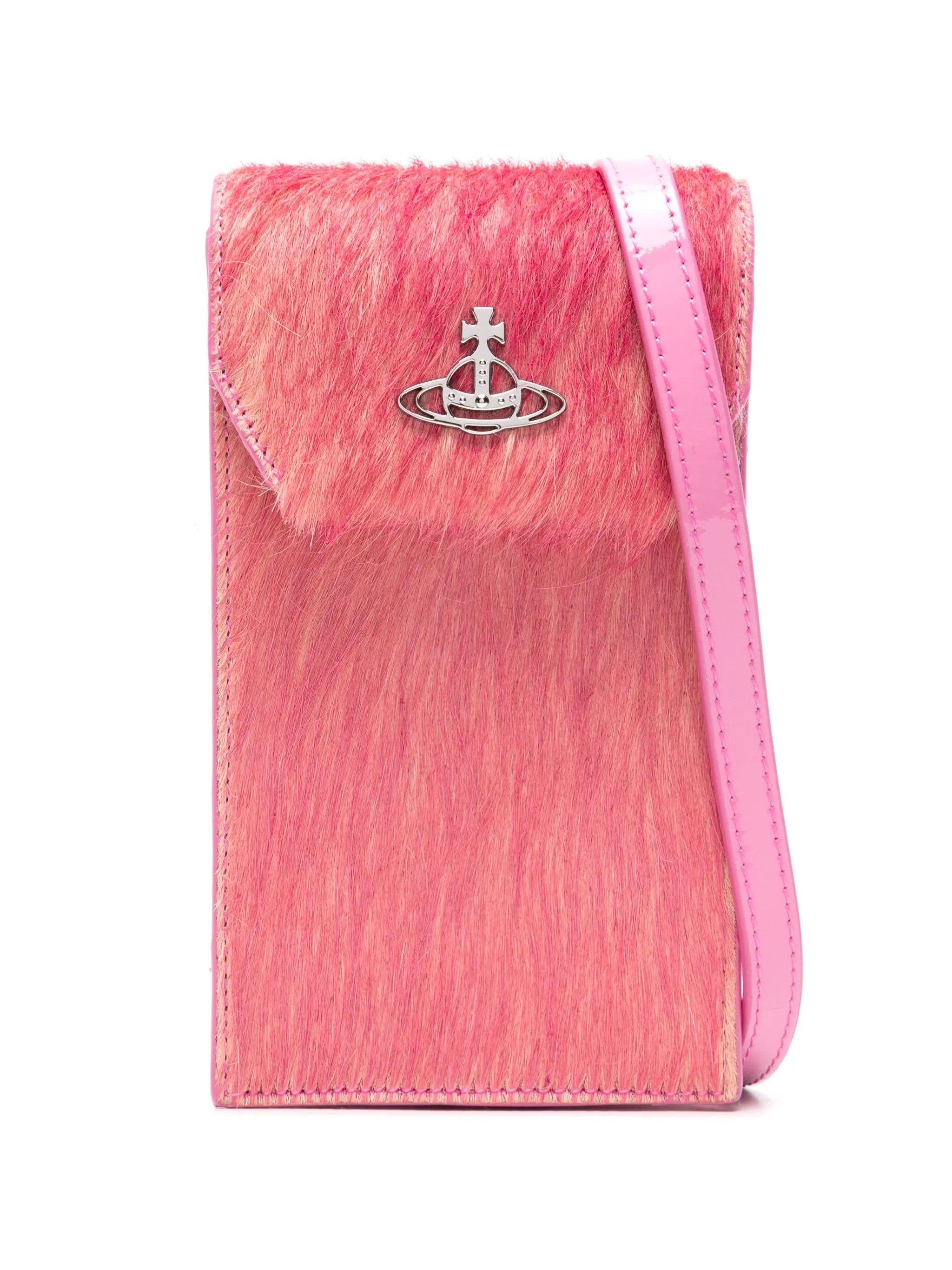 Orb-plaque phone bag