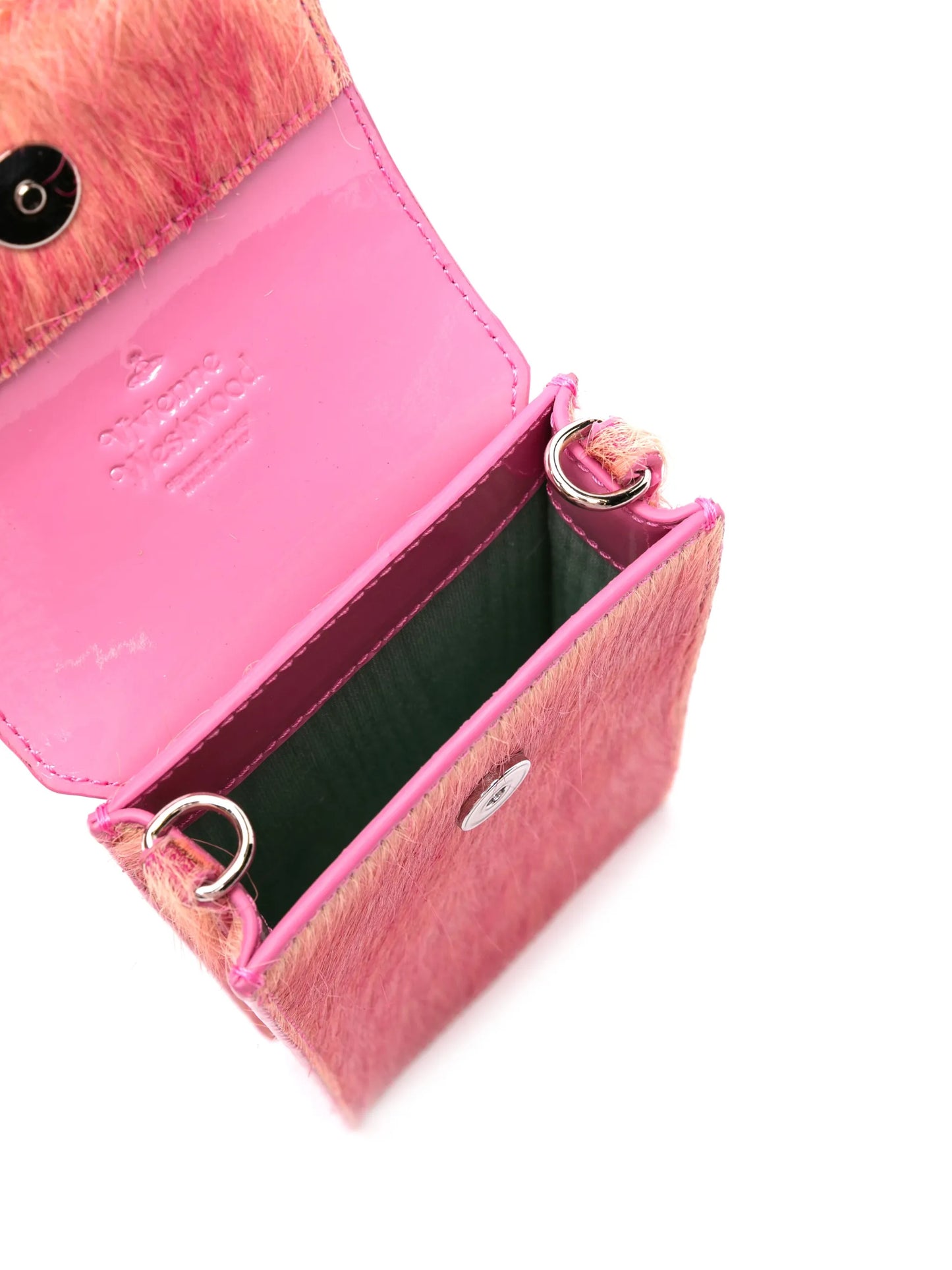 Orb-plaque phone bag