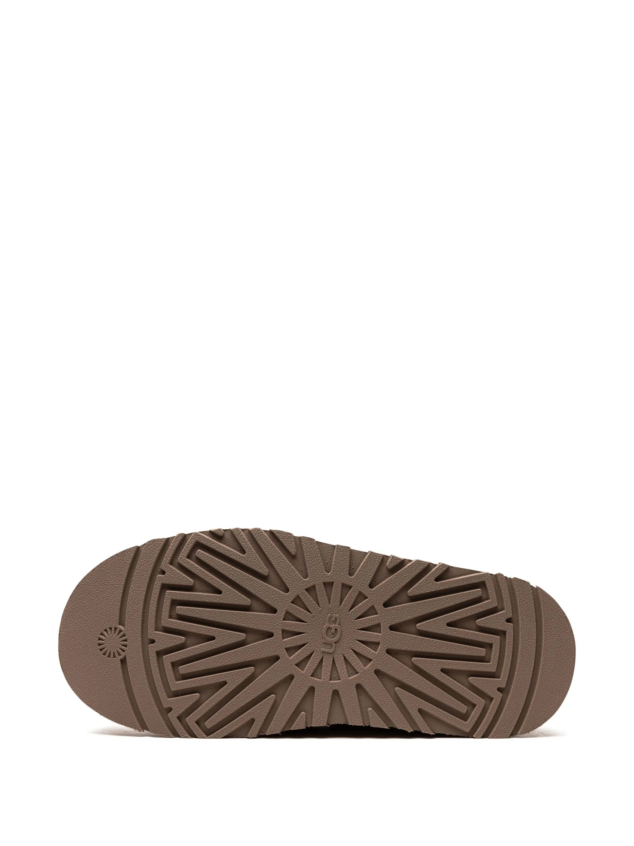 Tazz contrast-stitch slippers