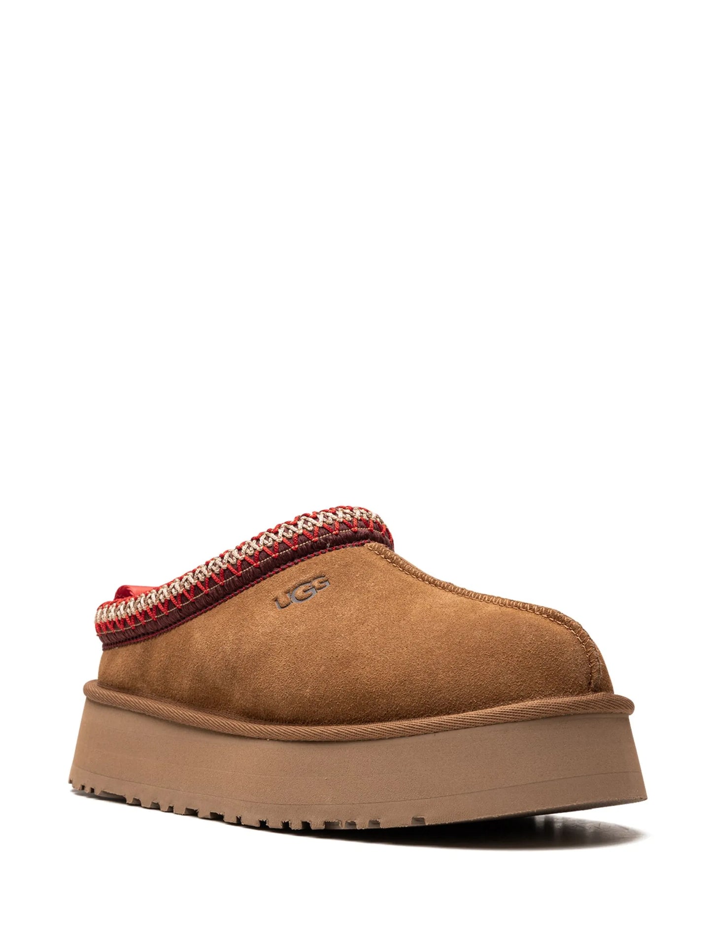 Tazz contrast-stitch slippers
