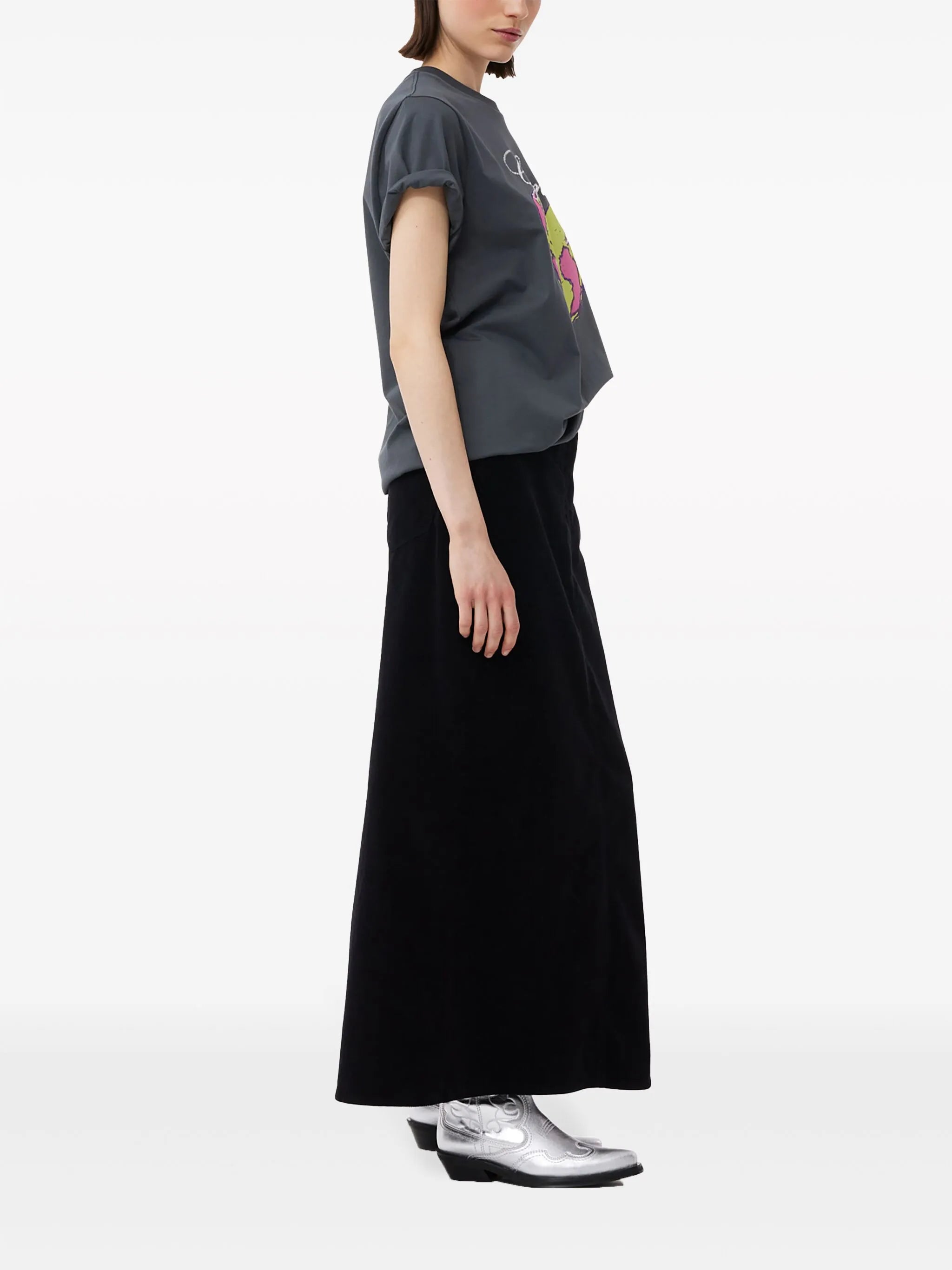 graphic-print organic cotton T-shirt