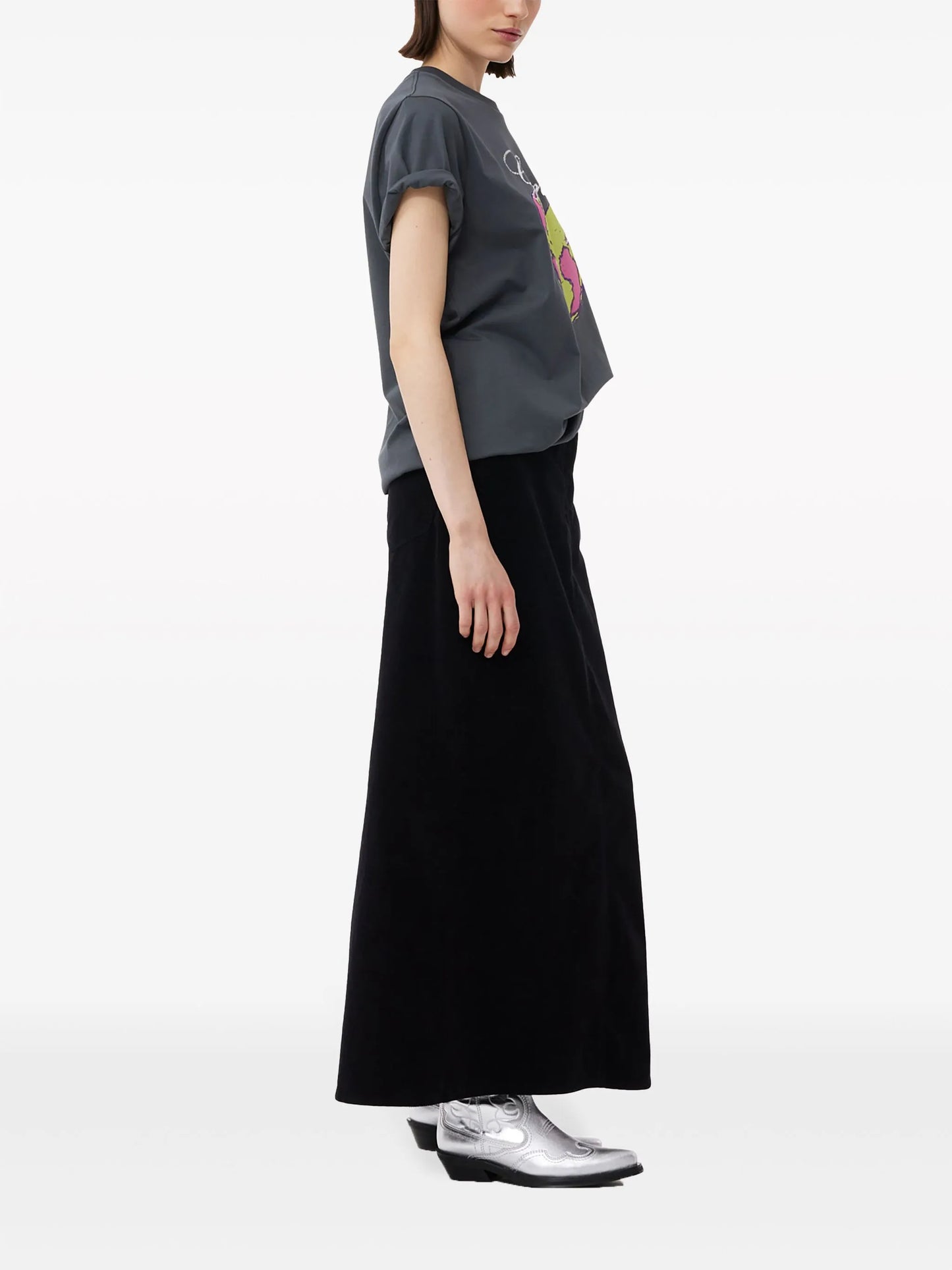graphic-print organic cotton T-shirt