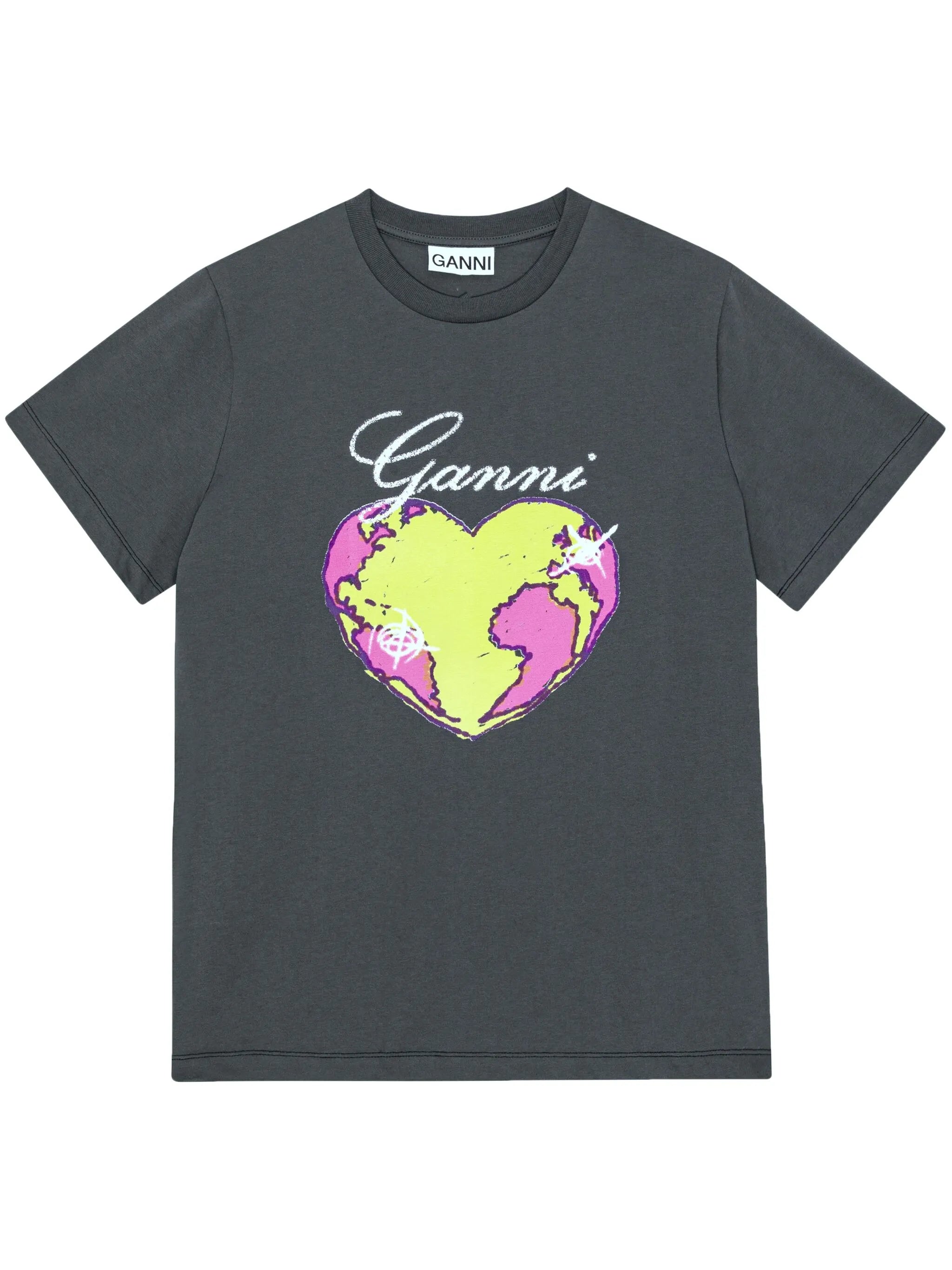 graphic-print organic cotton T-shirt