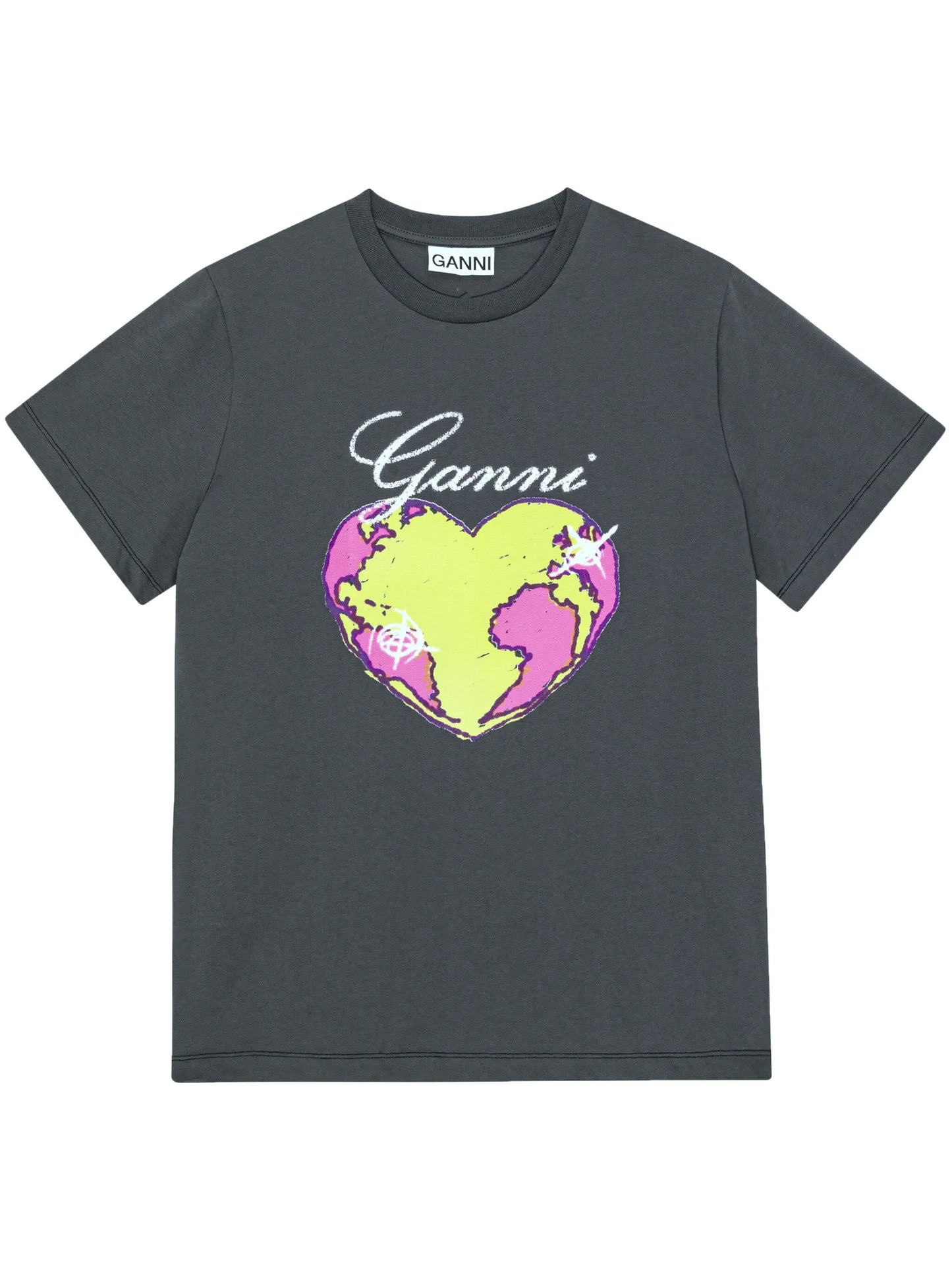 graphic-print organic cotton T-shirt